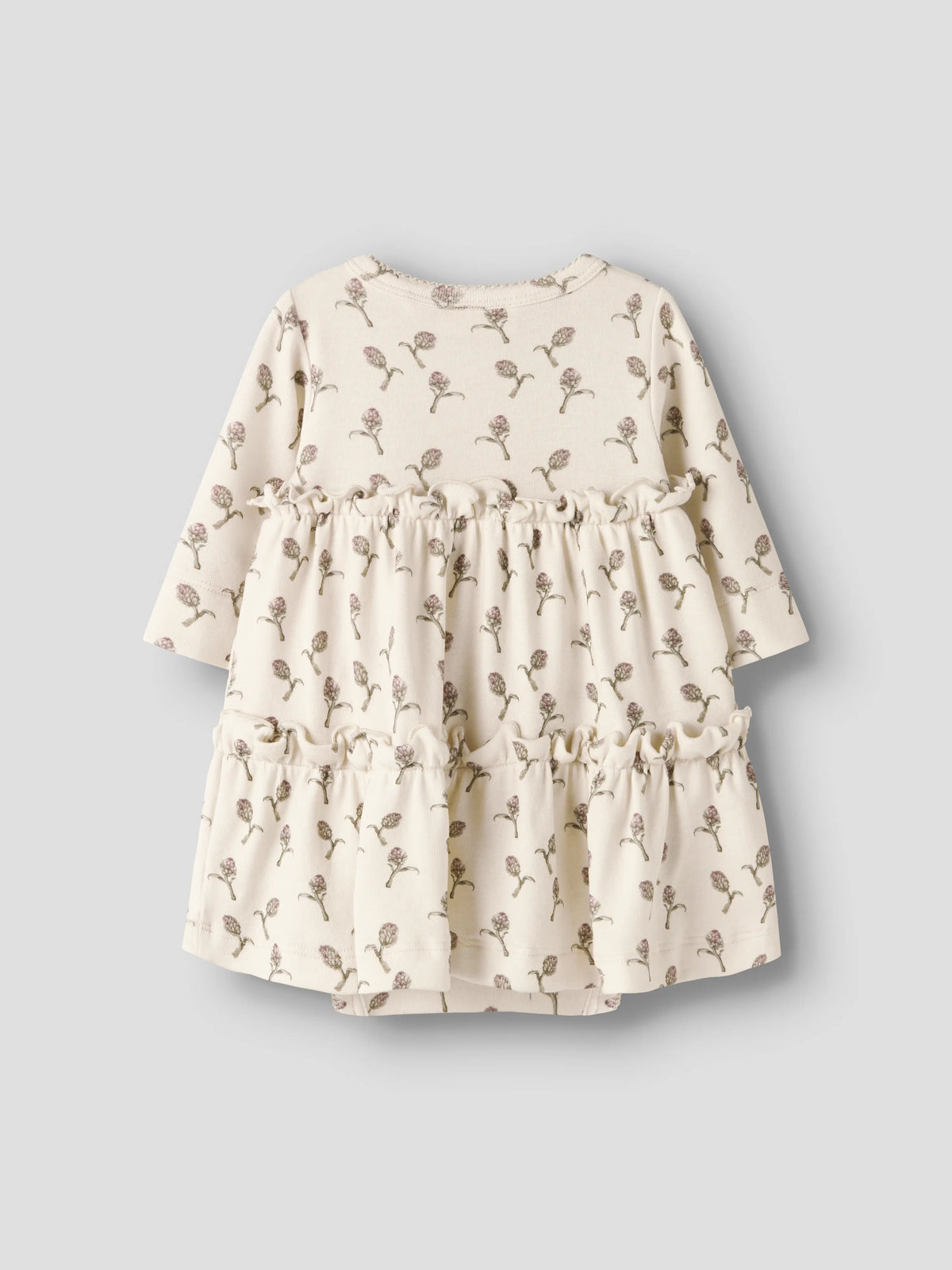 Lil’ Atelier Baby Gayo Floral Print Bodysuit Dress