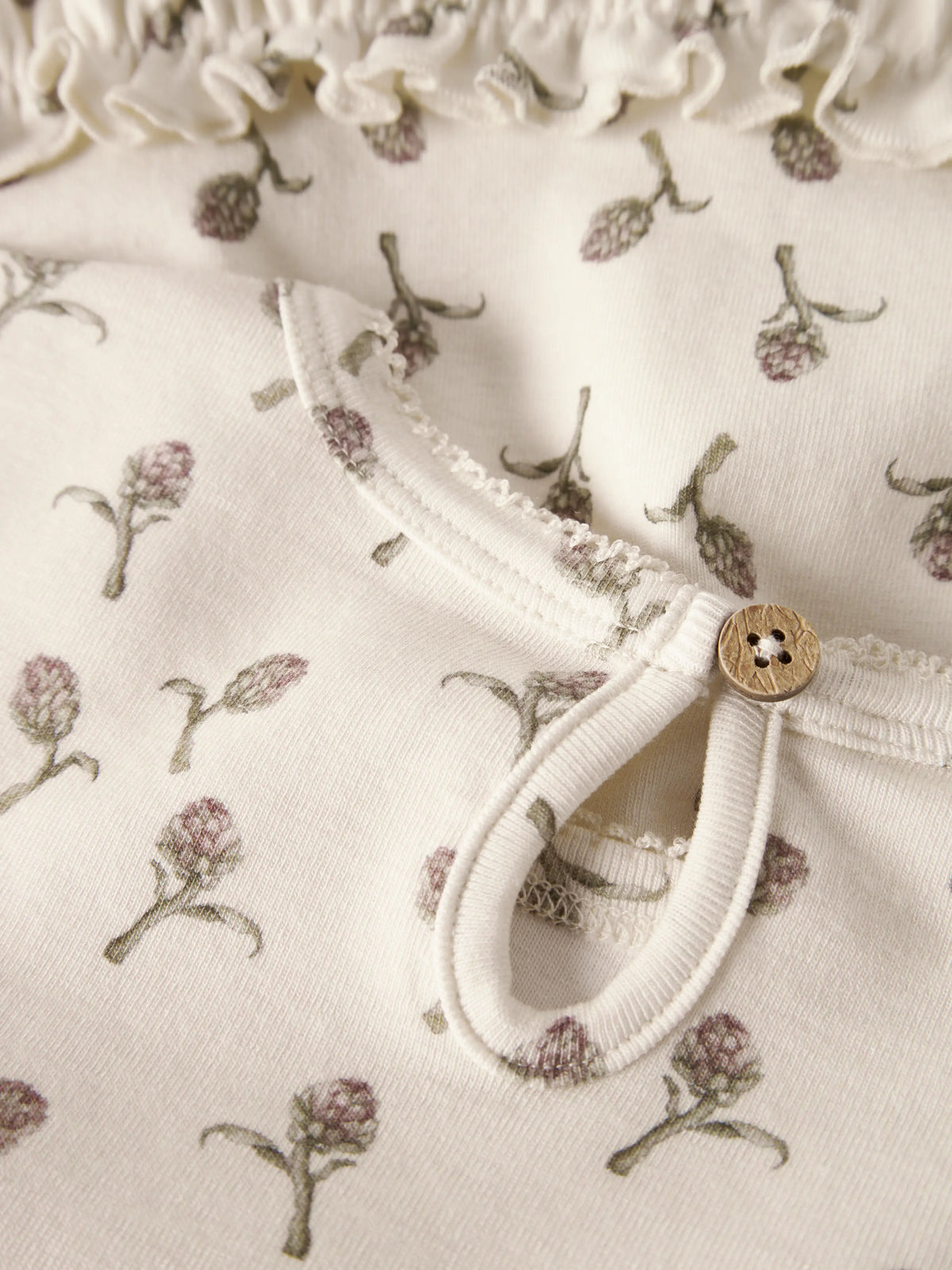 Lil’ Atelier Gayo Floral Print Dress – Cream
