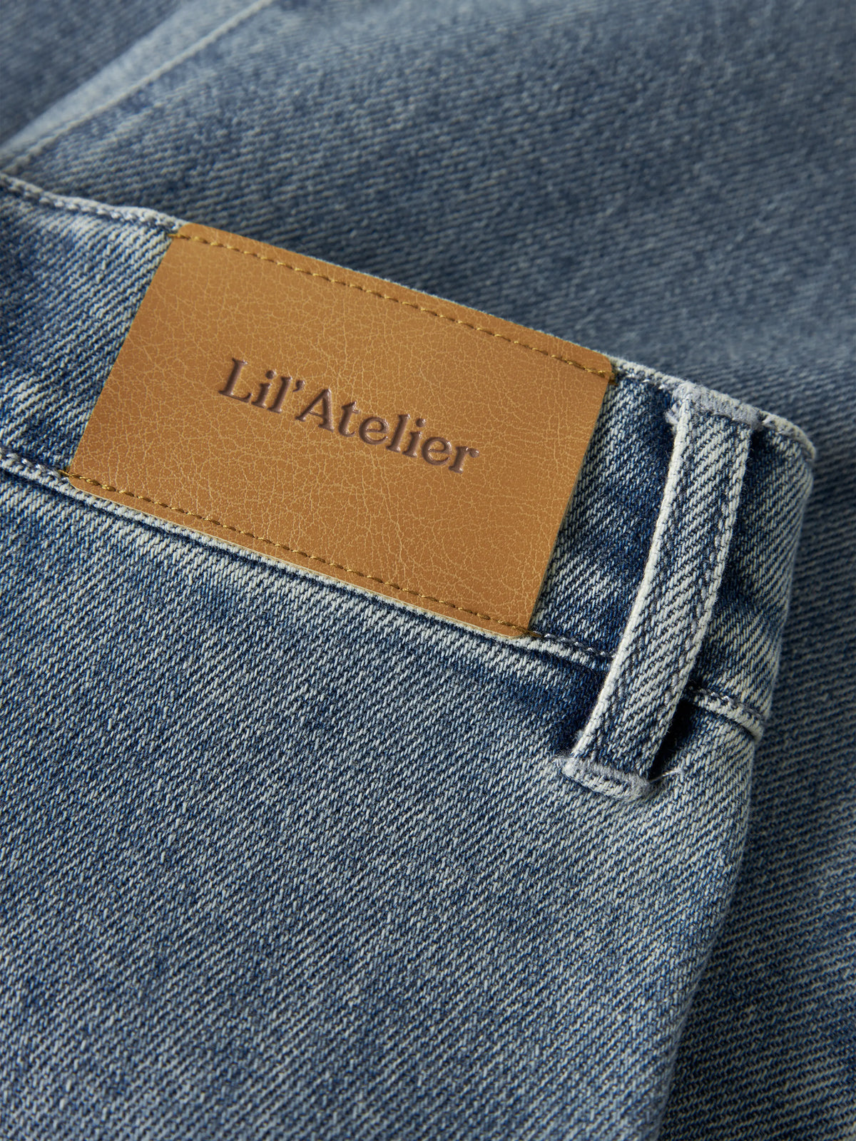 Lil’ Atelier Damla Wide Leg Frill Jeans