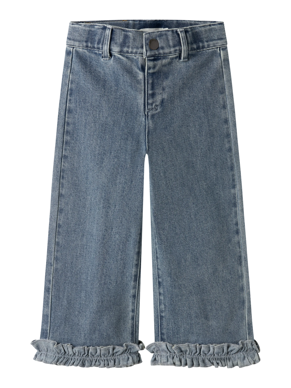 Lil’ Atelier Damla Wide Leg Frill Jeans