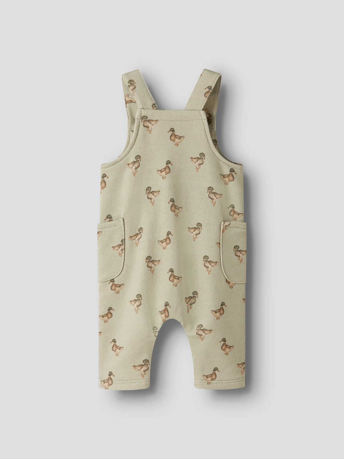 Lil’ Atelier Baby Jobo Duck Print Dungarees