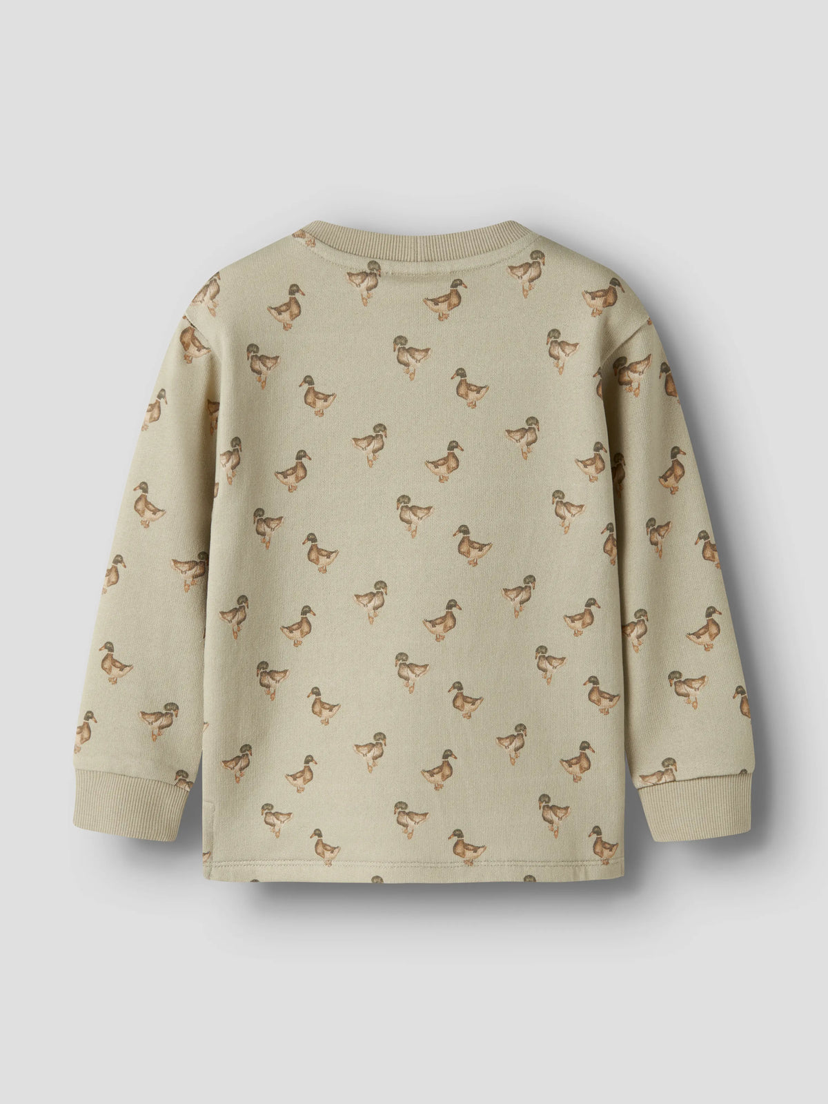 Lil’ Atelier Jobo Duck Print Sweatshirt – Cream