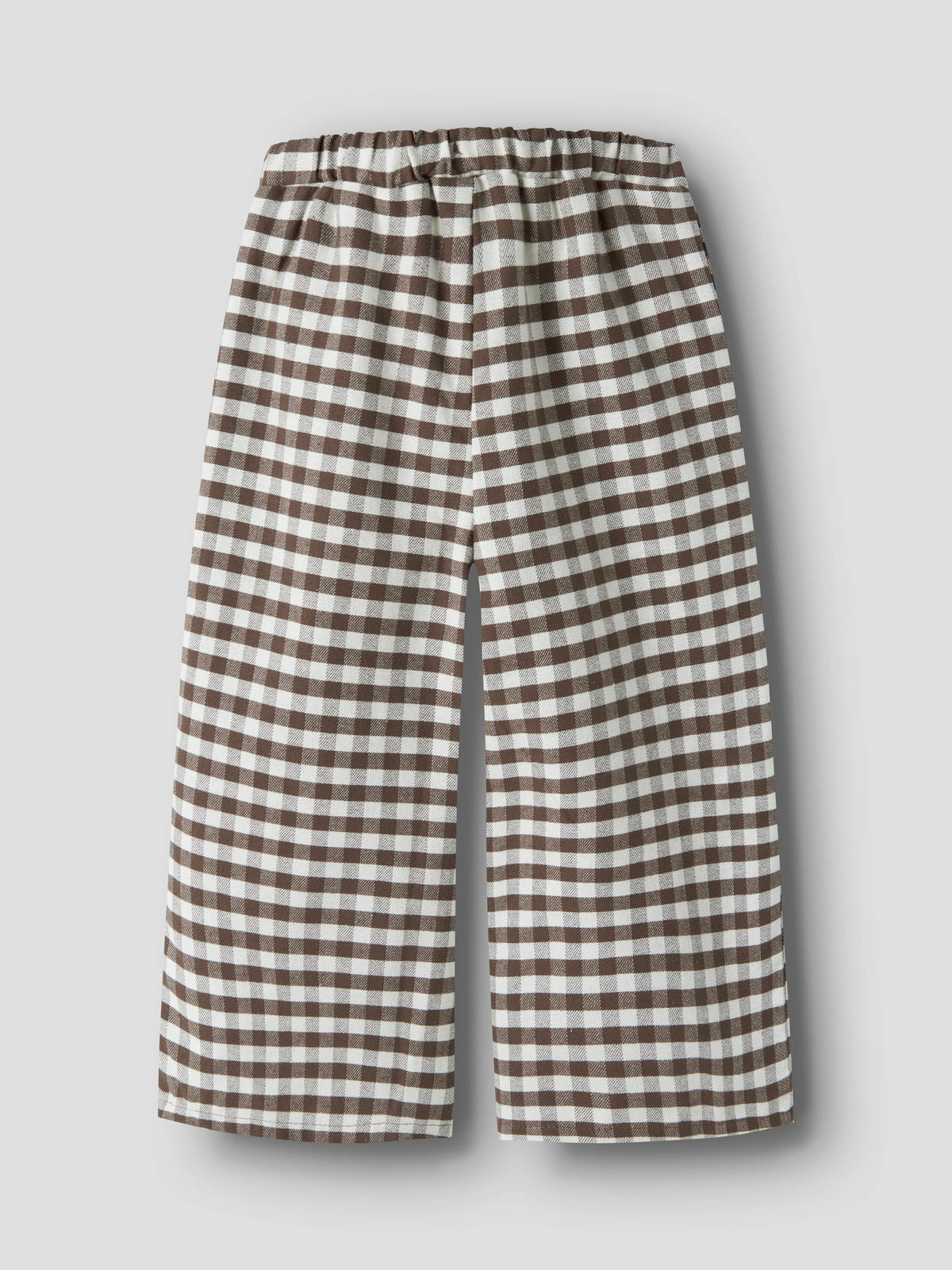 Lil’ Atelier Noki Checked Wide Leg Trousers