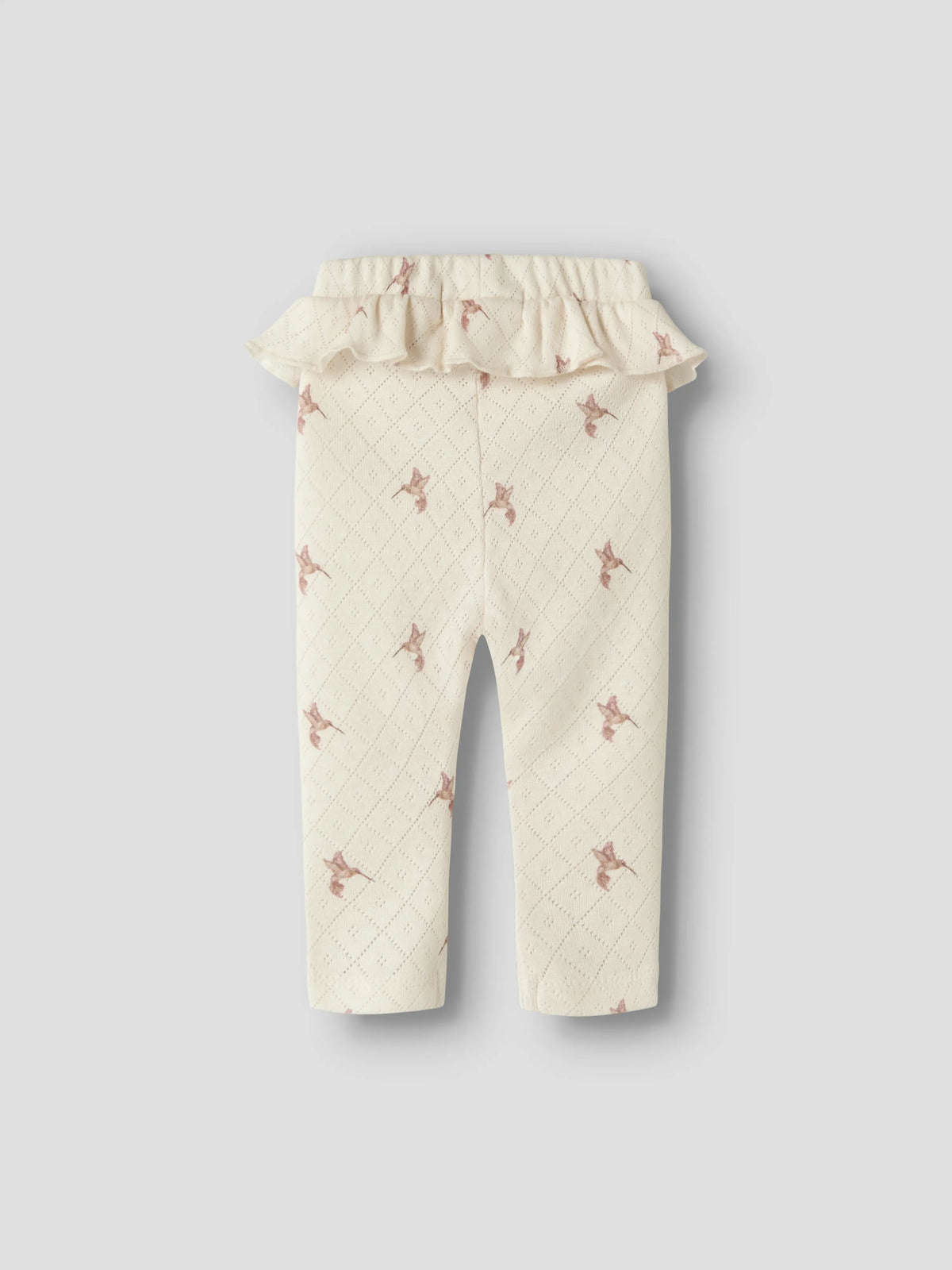 Lil’ Atelier Baby Hummingbird Rachello Print Rib Leggings