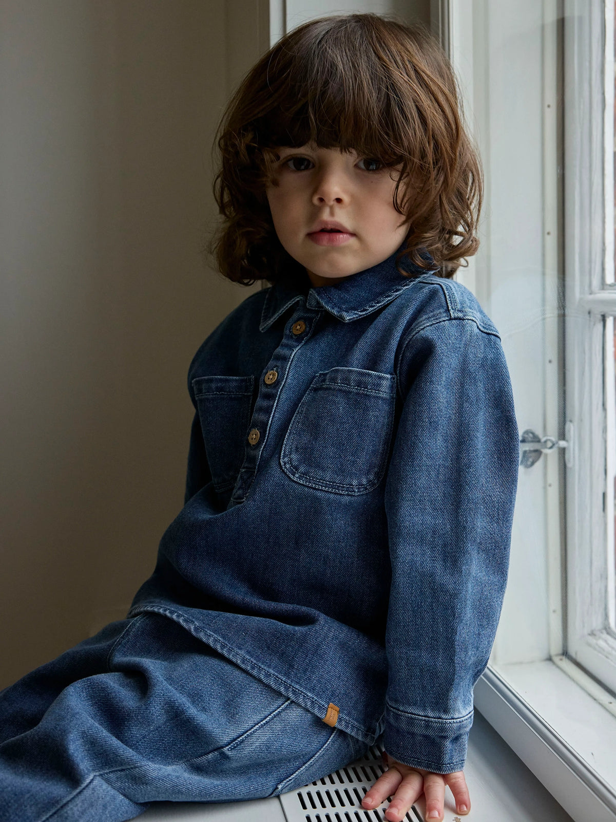 Lil’ Atelier Mobello Denim Overshirt