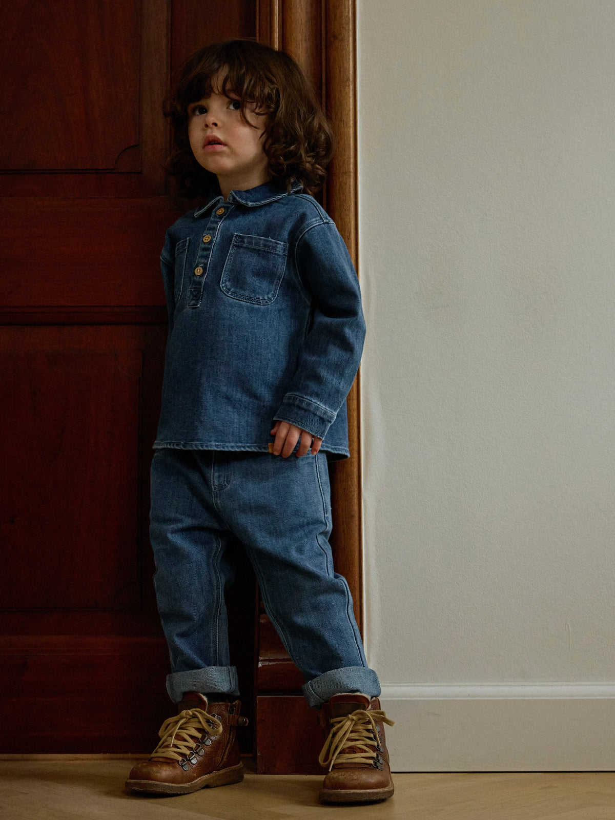 Lil’ Atelier Mobello Denim Overshirt