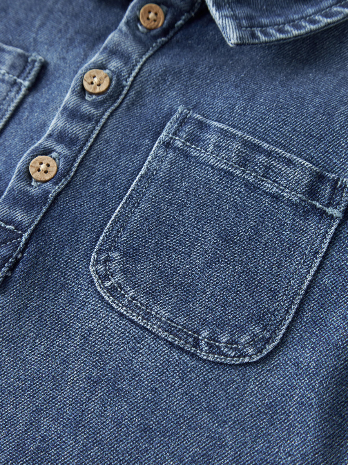 Lil’ Atelier Mobello Denim Overshirt
