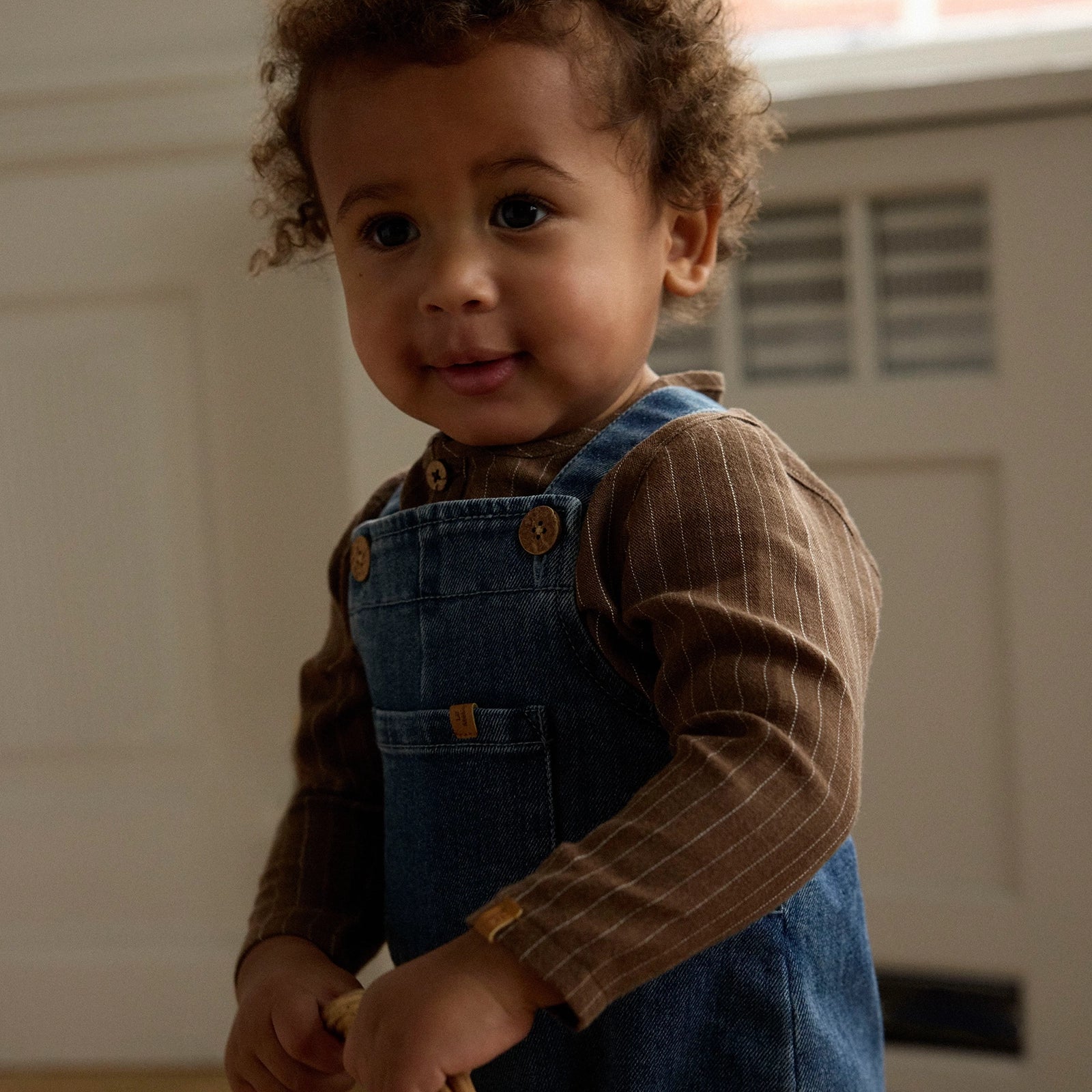 Lil’ Atelier Mobello Denim Dungarees
