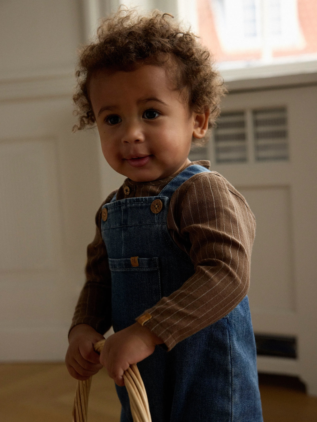 Lil’ Atelier Mobello Denim Dungarees