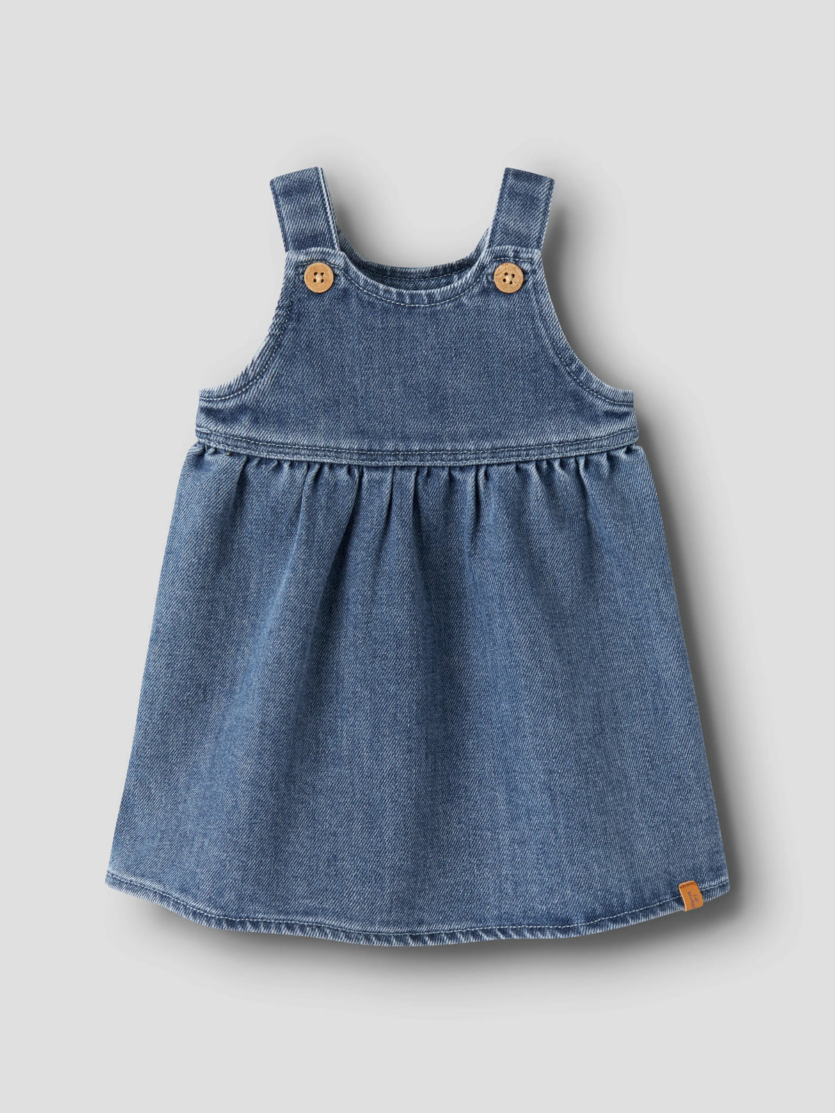 Lil’ Atelier Obello Denim Pinafore Dress