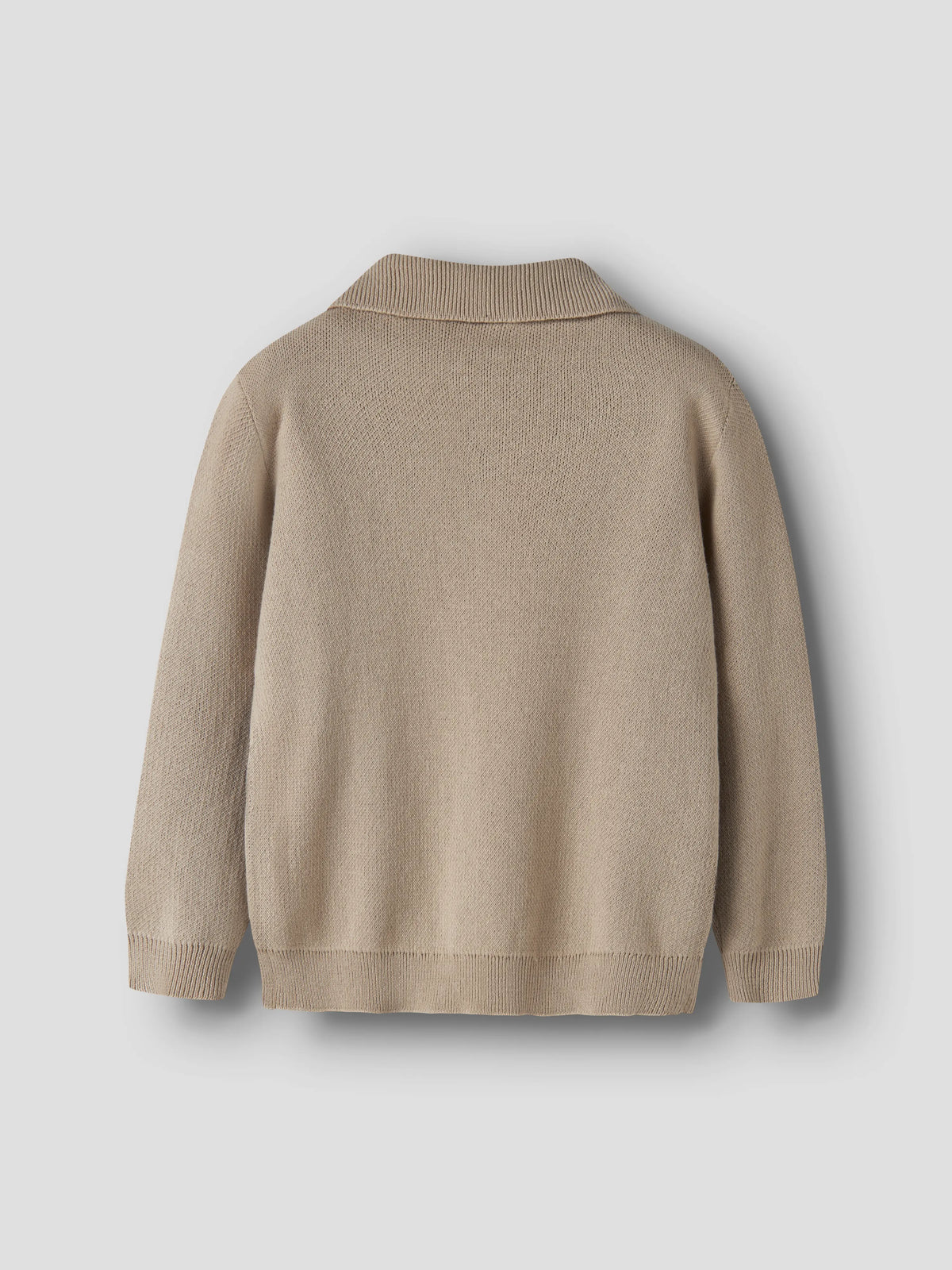 Lil’ Atelier Mini Ronan Argyle Knit Polo