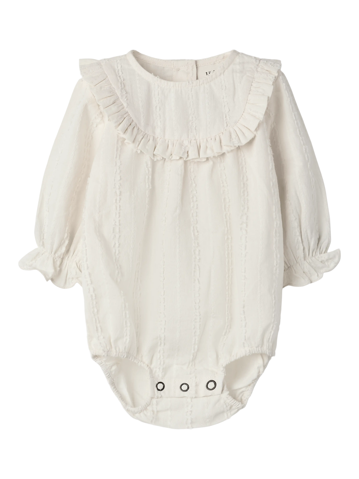 Lil’ Atelier Baby Rosea Frill Collar Bodysuit