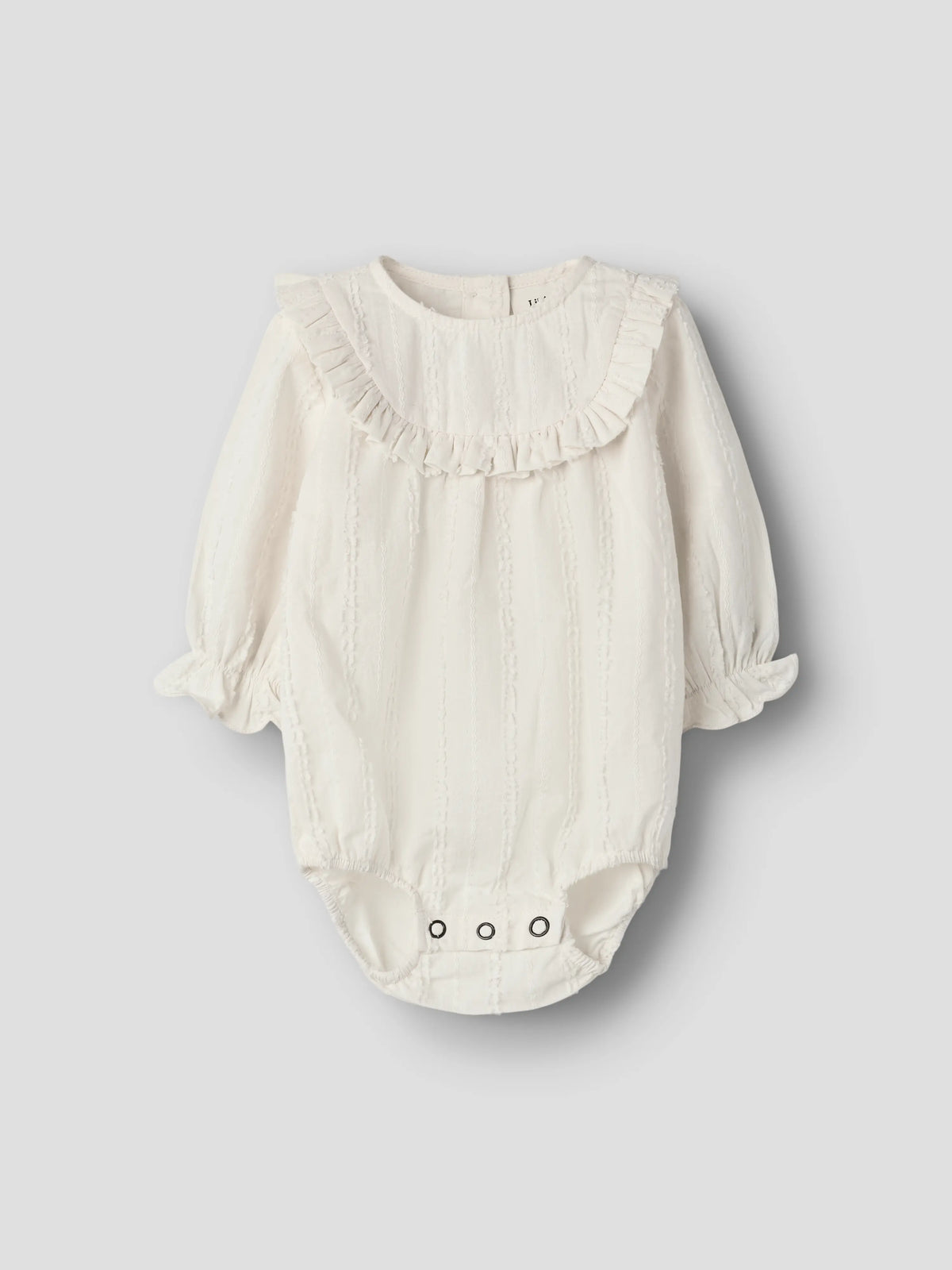Lil’ Atelier Baby Rosea Frill Collar Bodysuit