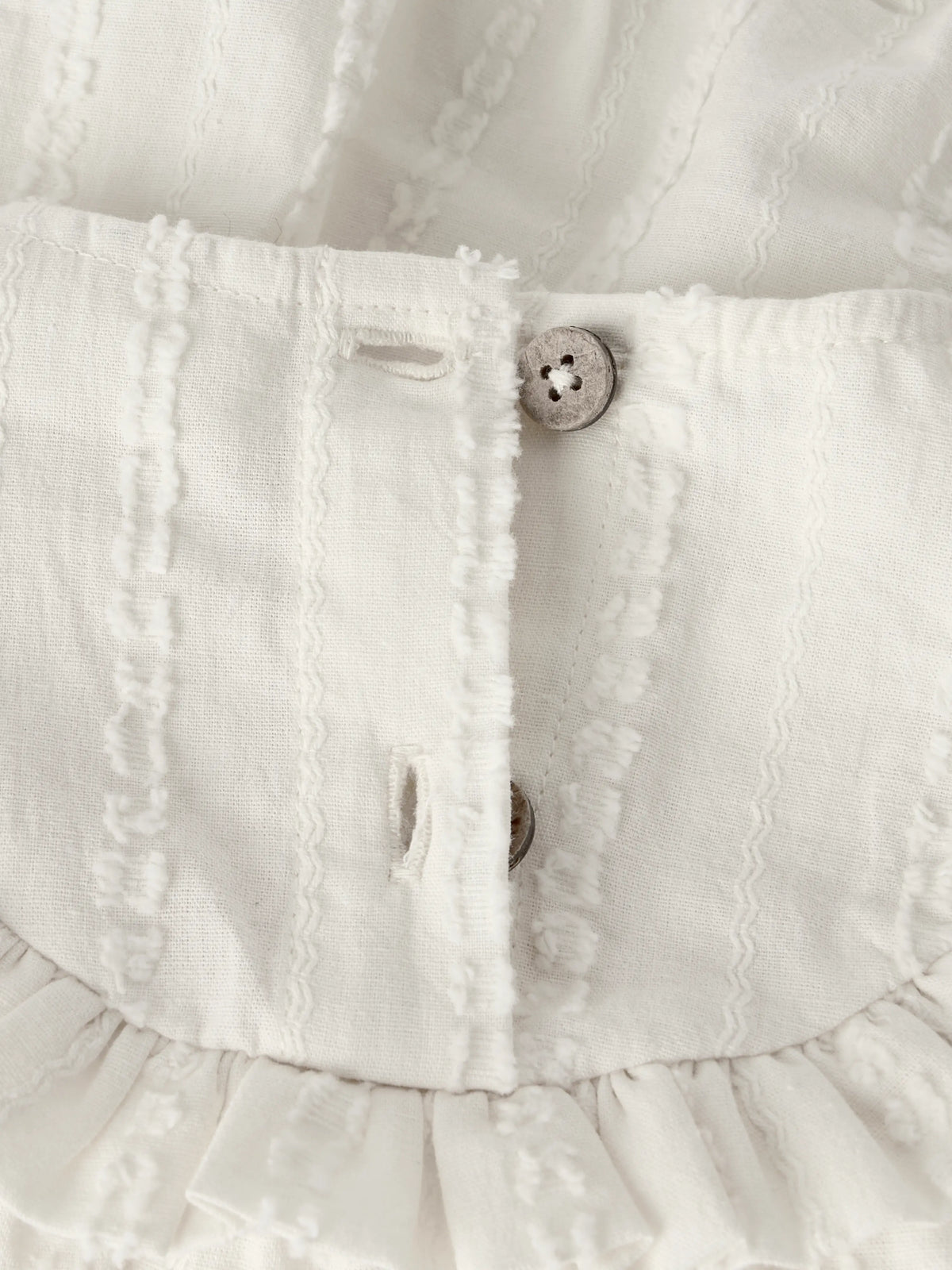Lil’ Atelier Baby Rosea Frill Collar Bodysuit