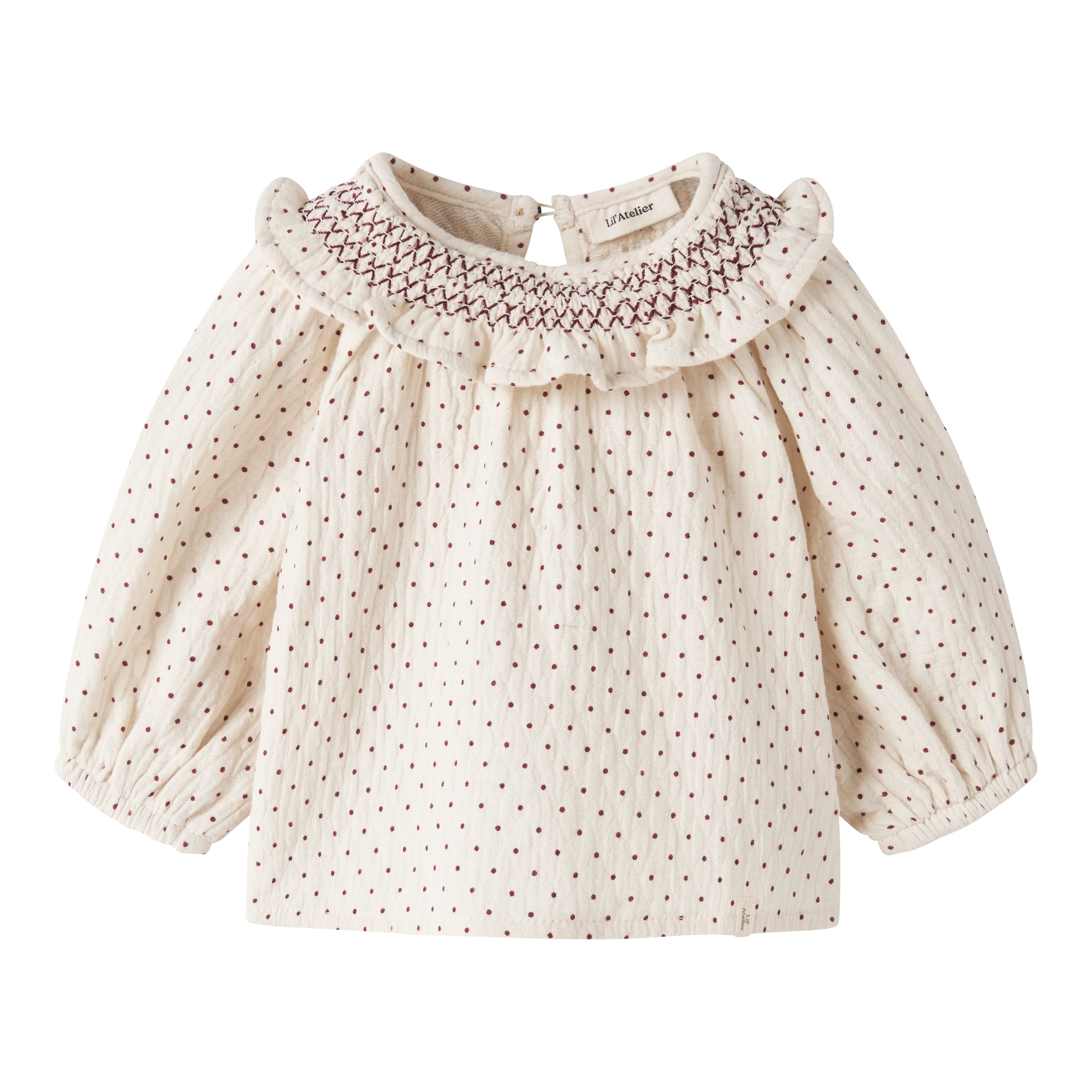 Lil’ Atelier Baby Roa Textured Blouse