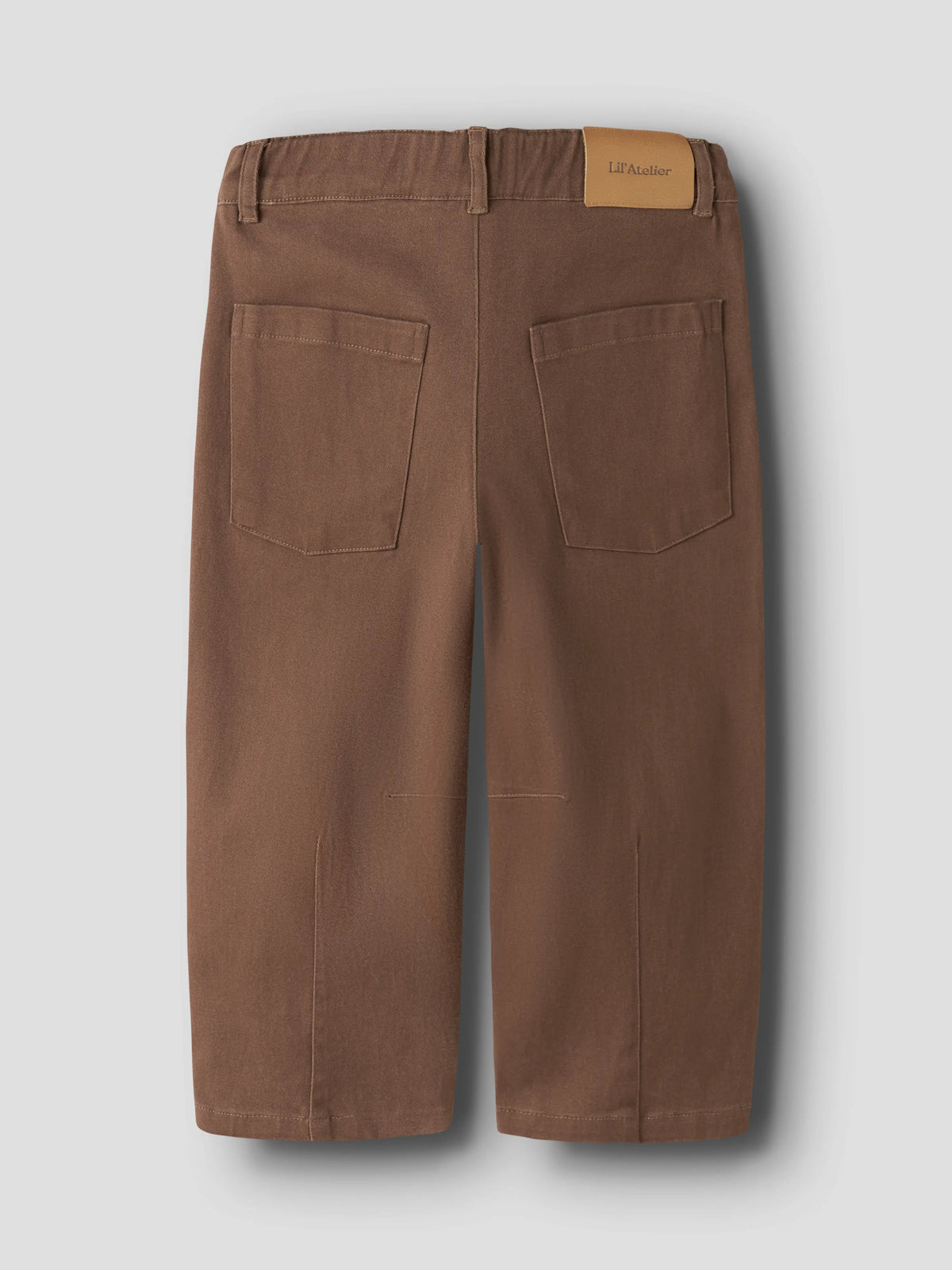 Lil’ Atelier Repa Barrel Trousers – Brown