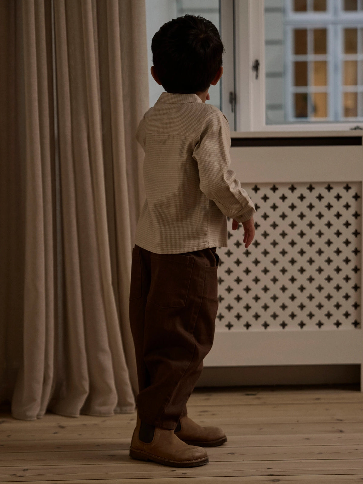 Lil’ Atelier Repa Barrel Trousers – Brown