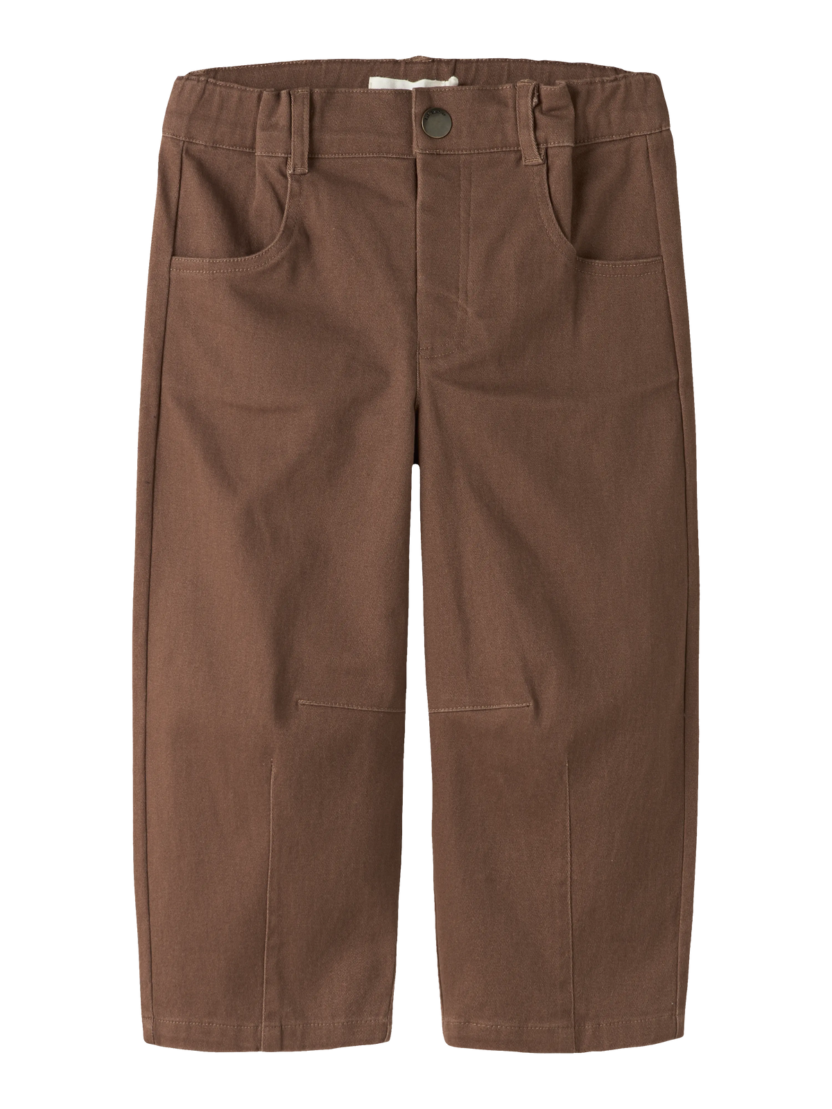 Lil’ Atelier Repa Barrel Trousers – Brown