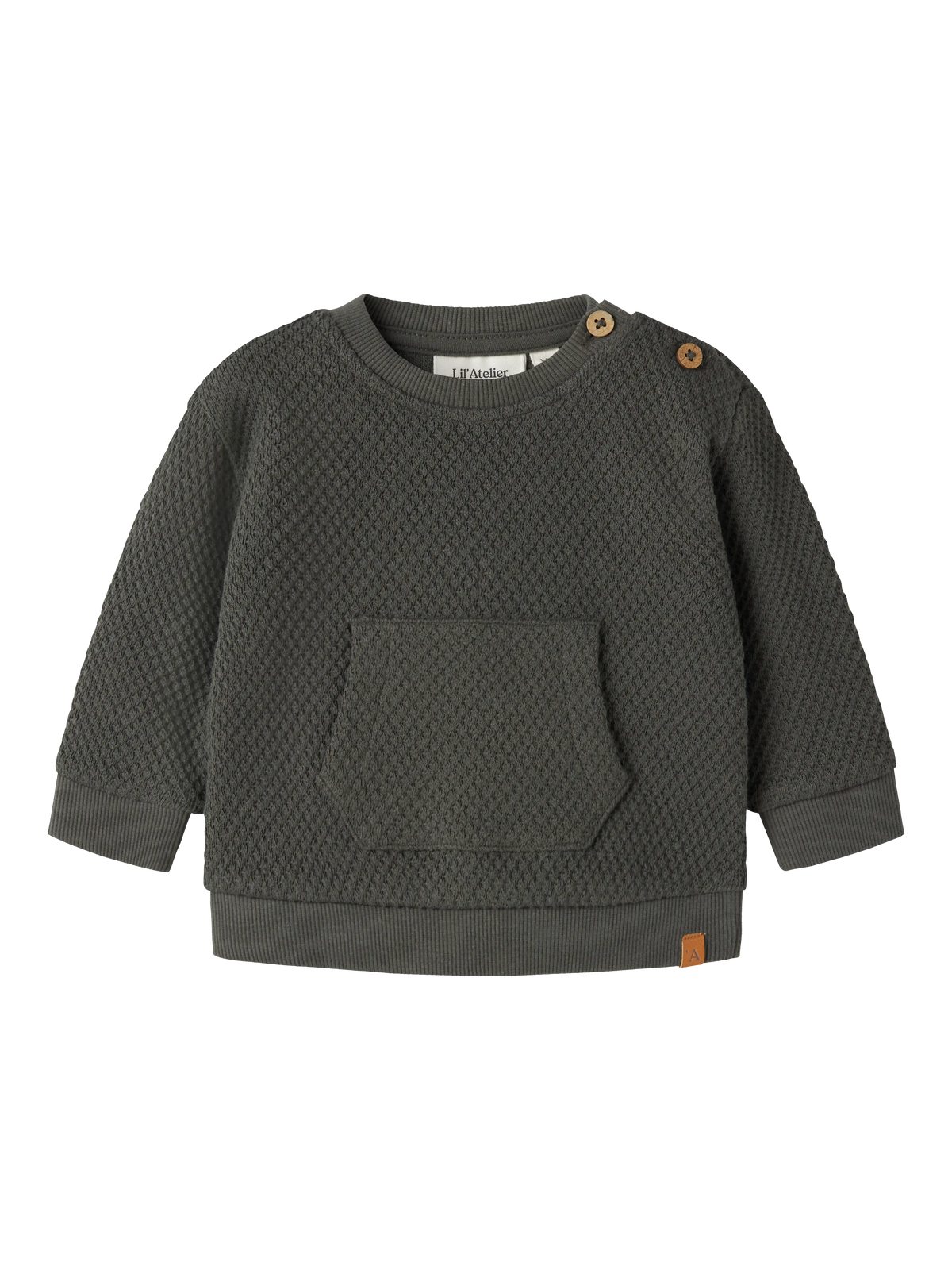 Lil’ Atelier Baby Monello Textured Sweatshirt