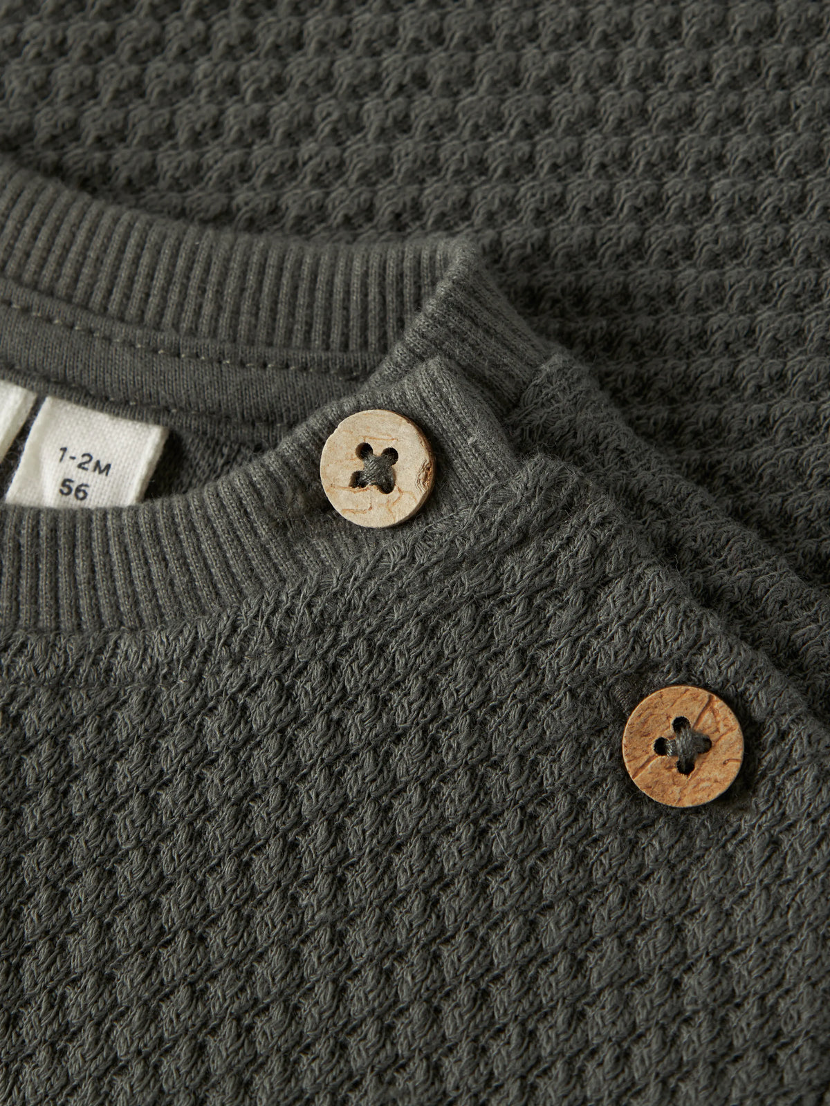 Lil’ Atelier Baby Monello Textured Sweatshirt