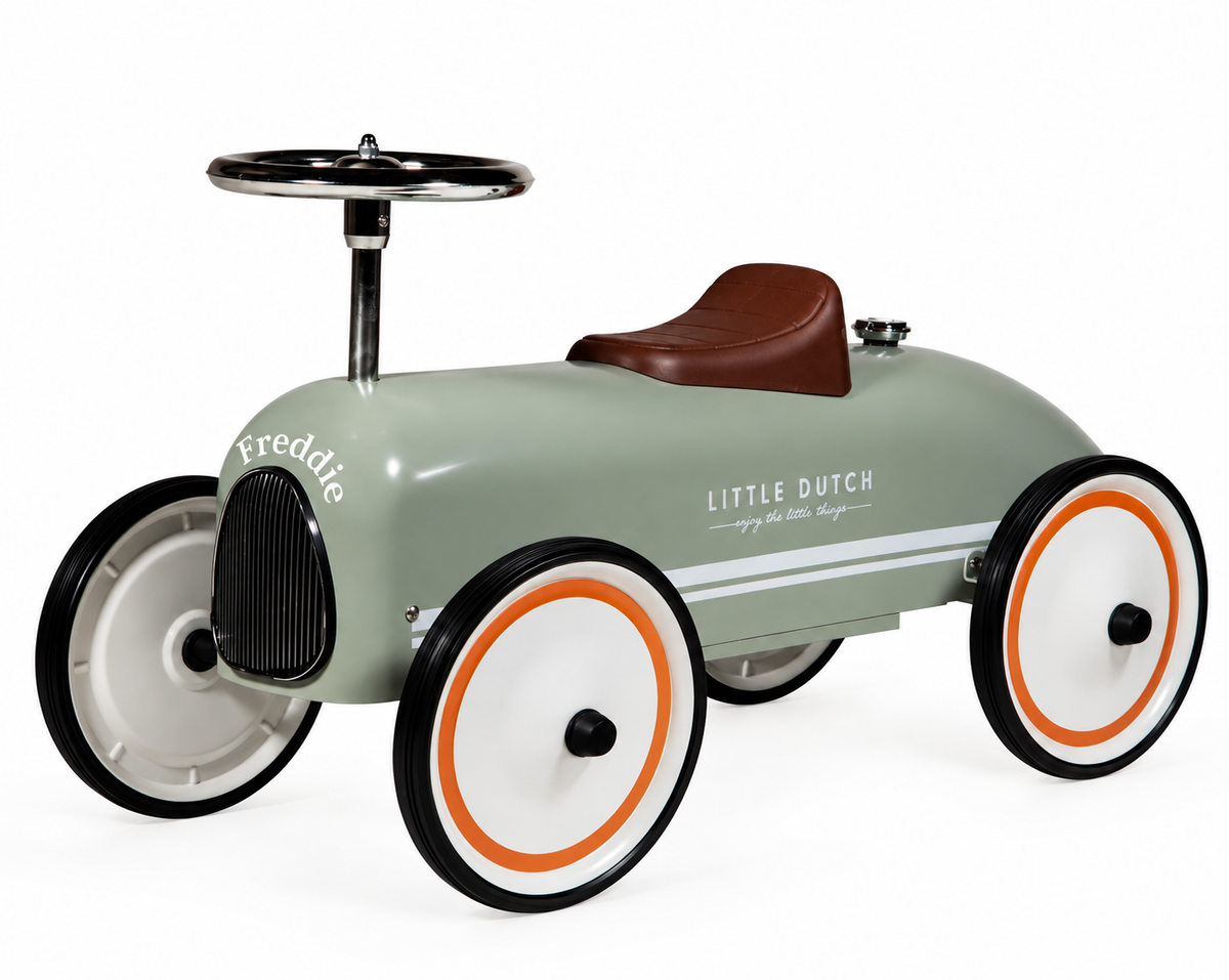 Little Dutch Retro Ride-On - Olive