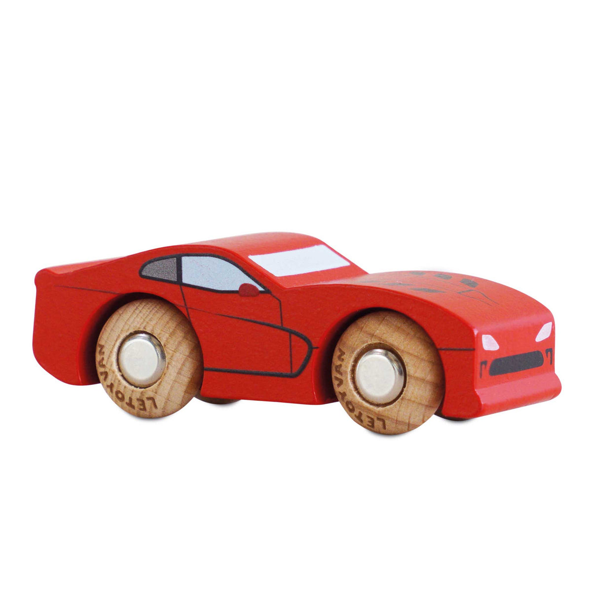 Le Toy Van No. 18 GT100 Jasper - Wooden Sports Car
