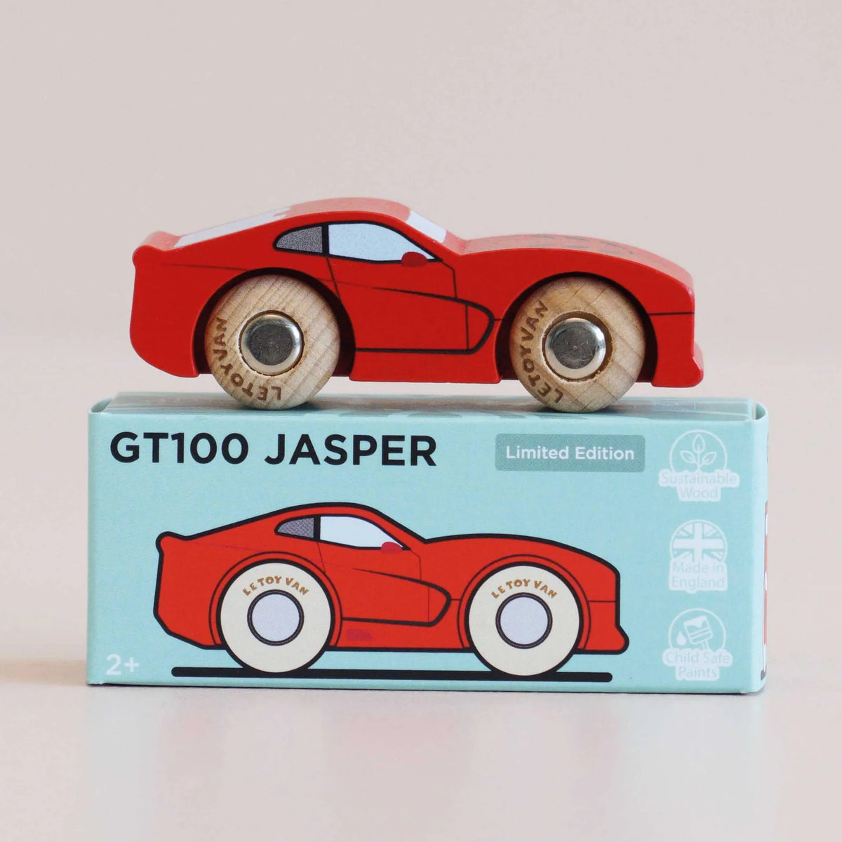 Le Toy Van No. 18 GT100 Jasper - Wooden Sports Car