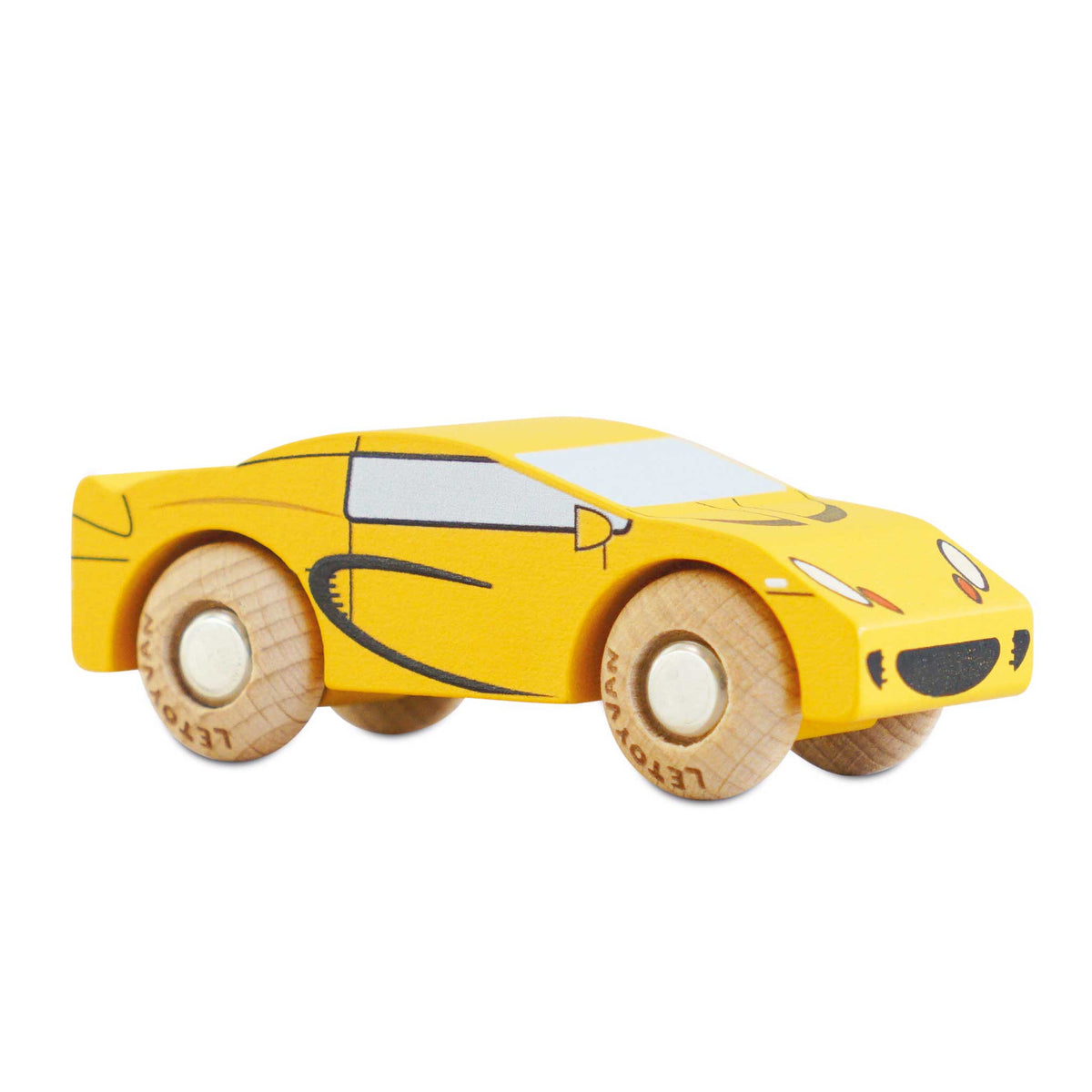 Le Toy Van No. 19 GT105 Louis - Classic Wooden Car