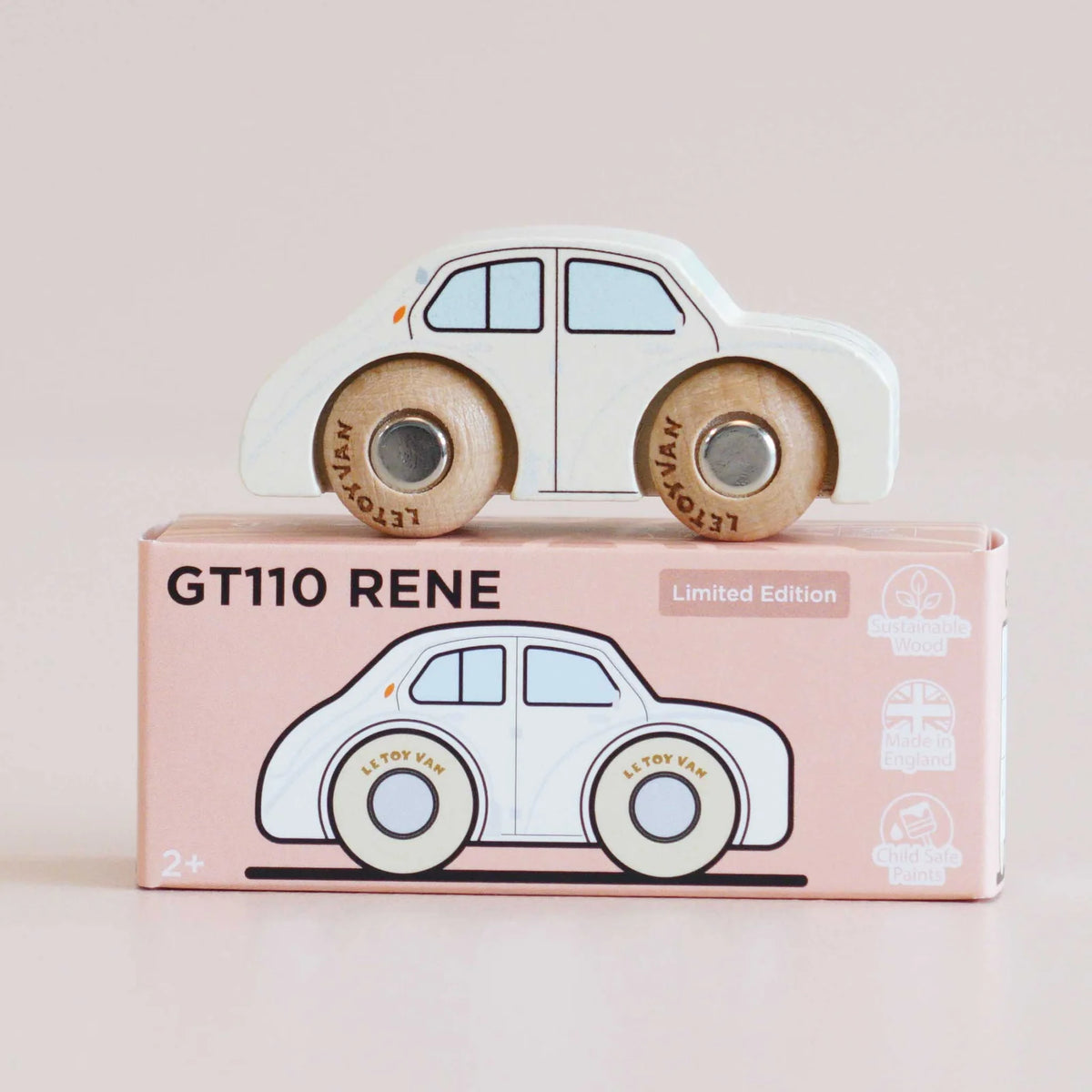 Le Toy Van No. 20 GT110 Rene - Classic Wooden Car