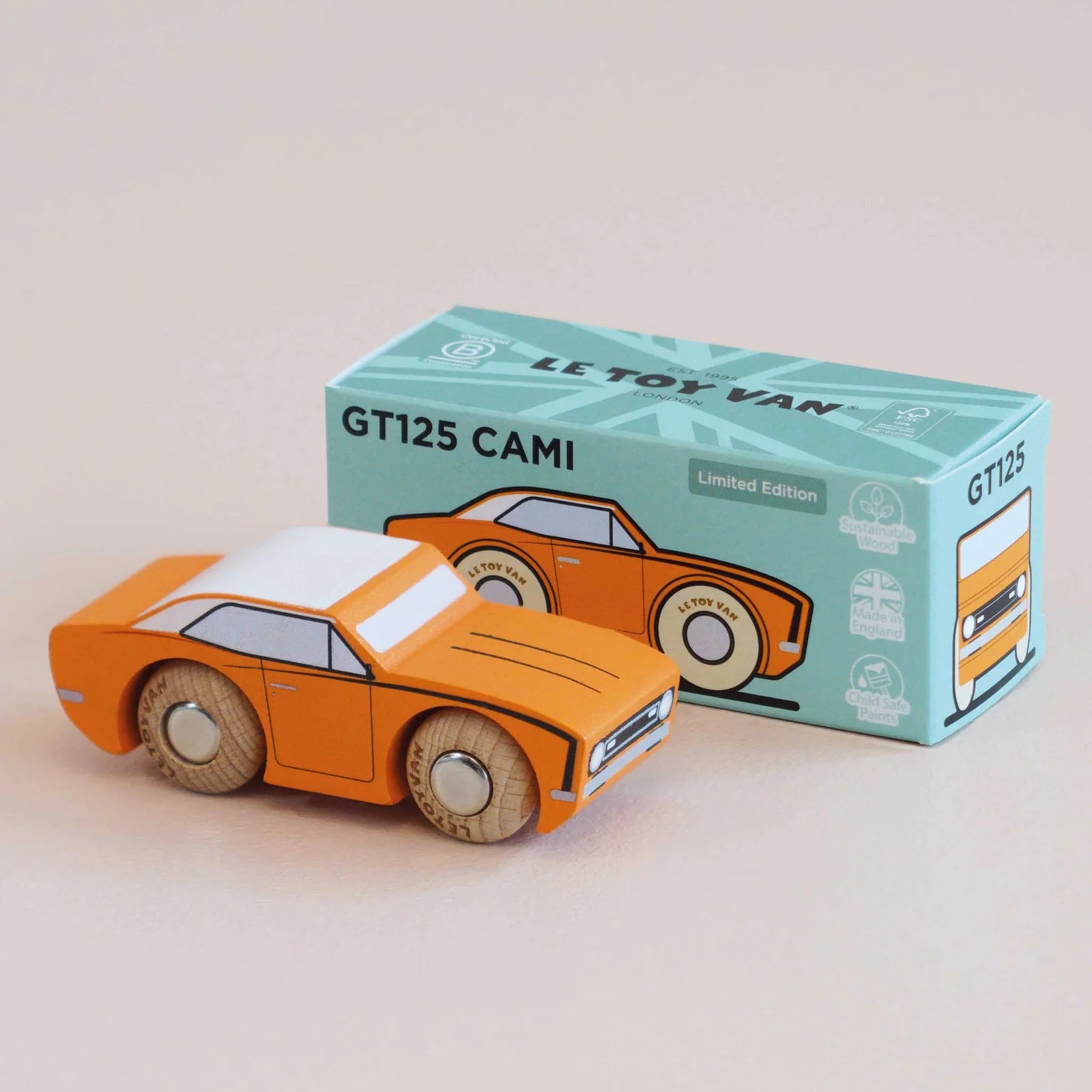 Le Toy Van No. 22 GT125 Cami - Wooden Racing Car