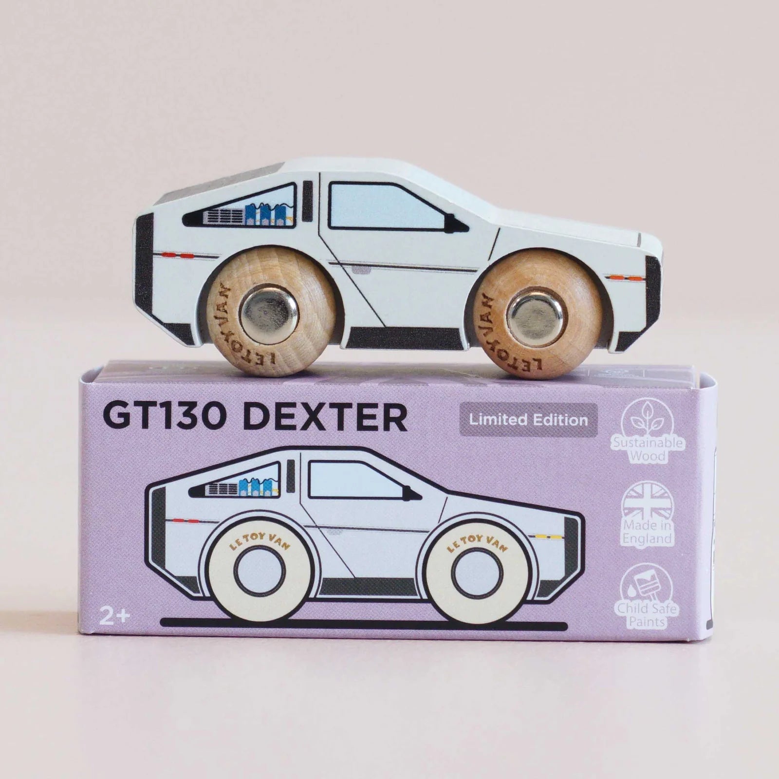 Le Toy Van No. 23 GT130 Dexter - Futuristic Wooden Car