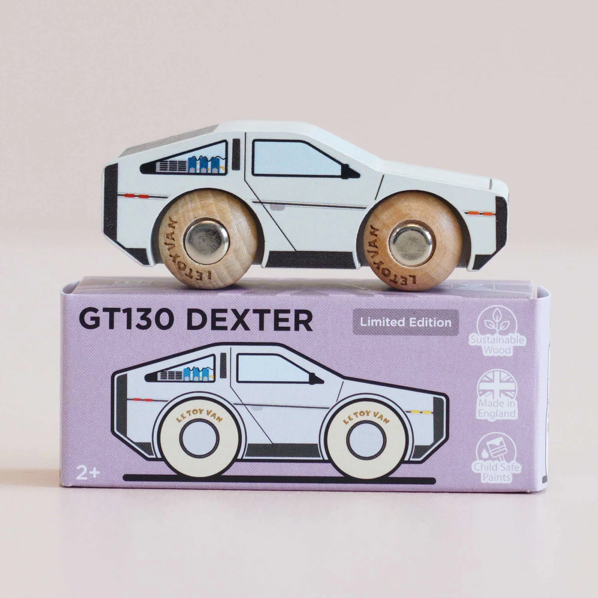 Le Toy Van No. 23 GT130 Dexter - Futuristic Wooden Car