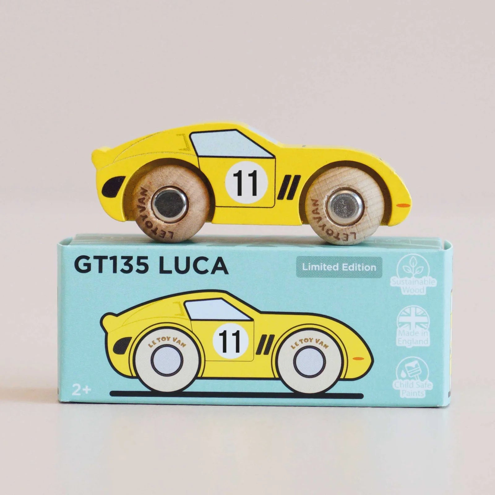 Le Toy Van No. 24 GT135 Luca - Wooden Racing Car