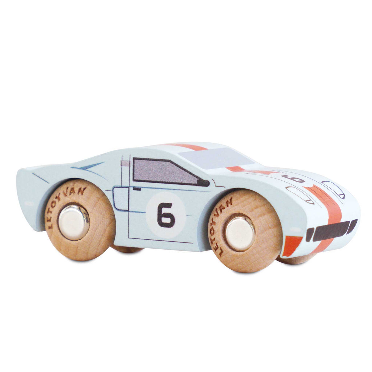 Le Toy Van No. 26 GT145 Fred - Wooden Racing Car