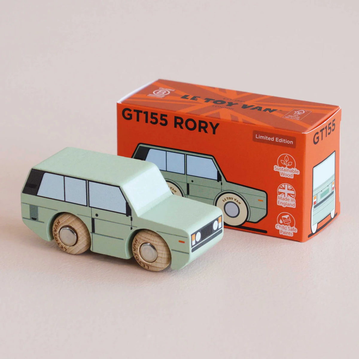 Le Toy Van No. 28 GT155 Rory – Wooden 4x4