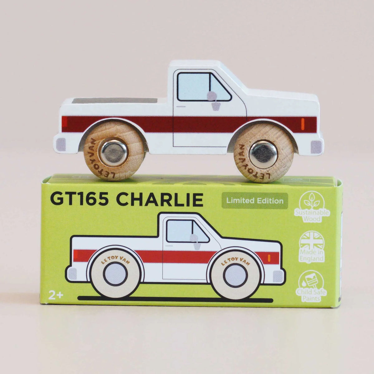 Le Toy Van No. 30 GT165 Charlie - Wooden Pick-up Truck