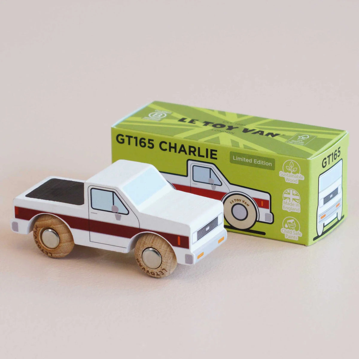 Le Toy Van No. 30 GT165 Charlie - Wooden Pick-up Truck