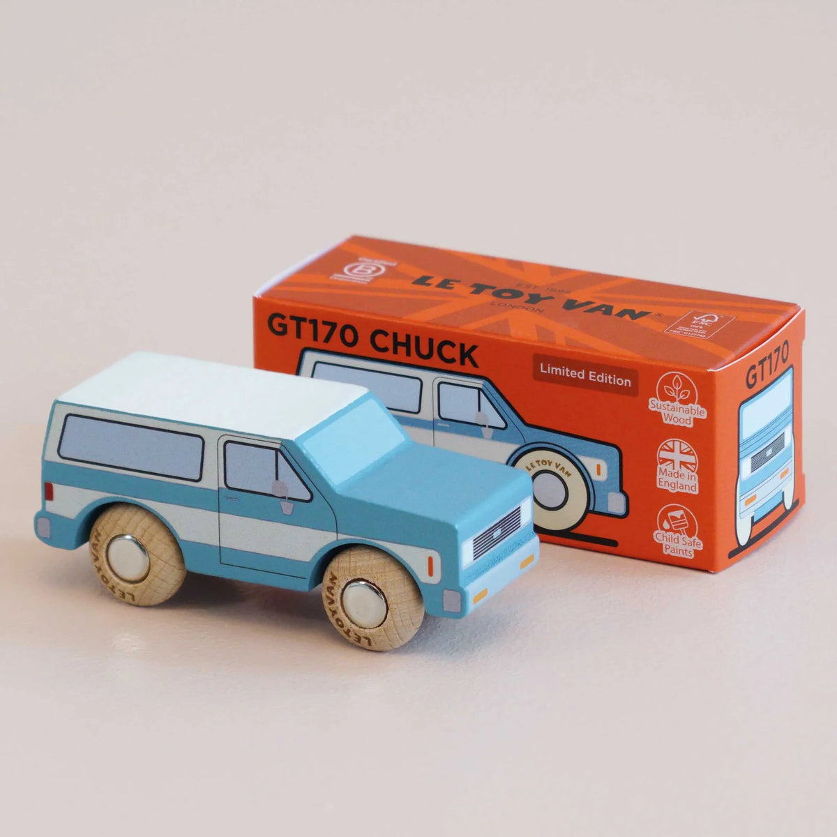 Le Toy Van No. 31 GT170 Chuck- Classic Wooden SUV