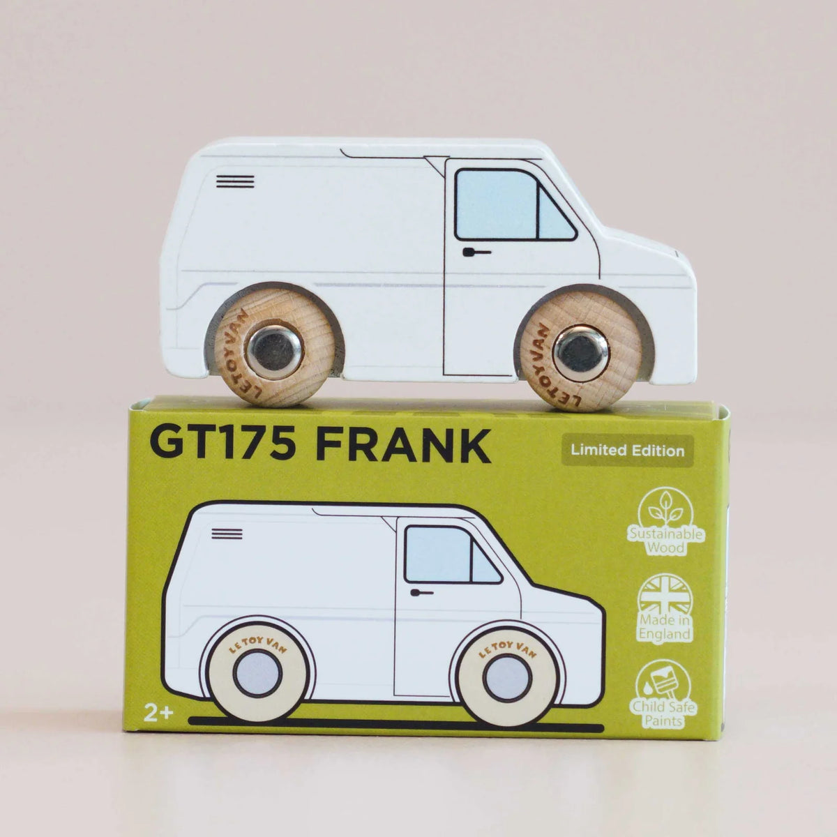 Le Toy Van No. 32 GT175 Frank – Wooden White Van