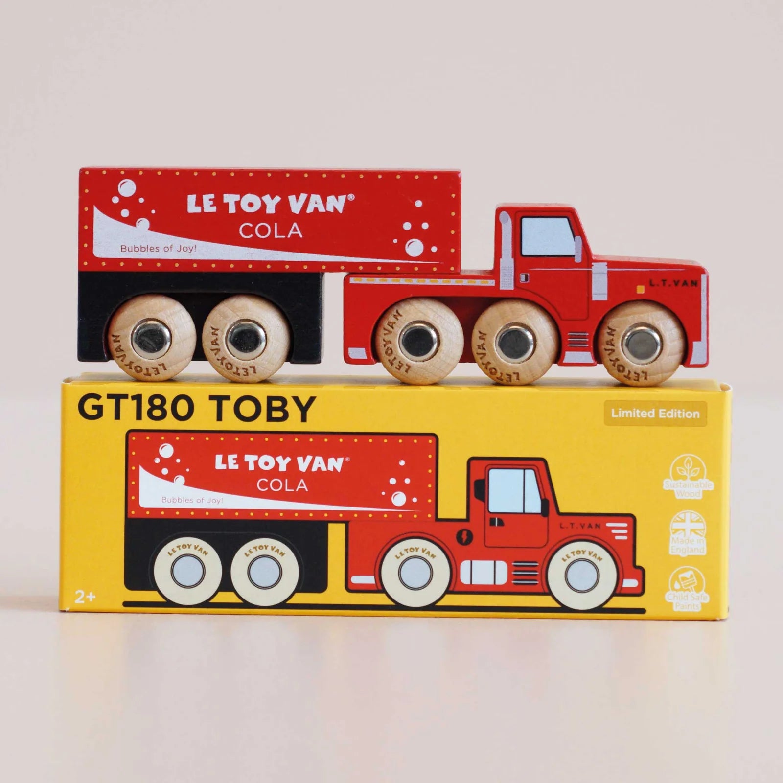 Le Toy Van No. 33 GT180 Toby –  Classic Wooden Cola Truck