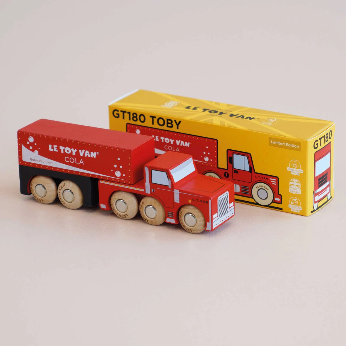 Le Toy Van No. 33 GT180 Toby –  Classic Wooden Cola Truck