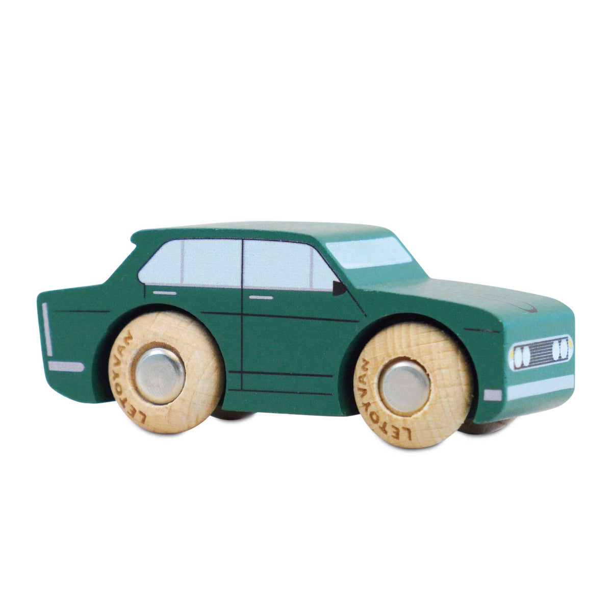 Le Toy Van No. 3 GT20 Tommy - Retro Wooden Car
