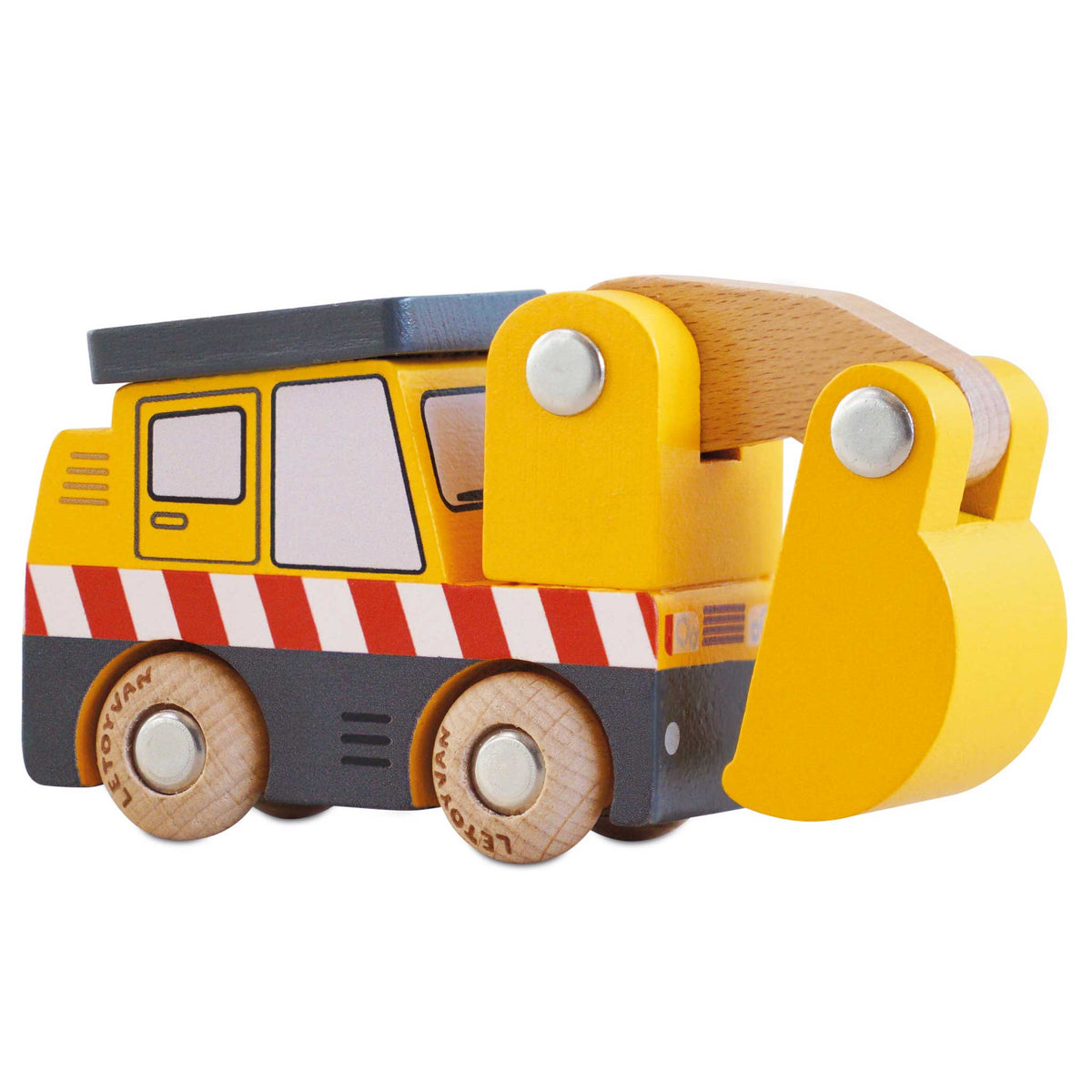 Le Toy Van No. 37 GT210 Eddie – Wooden Excavator
