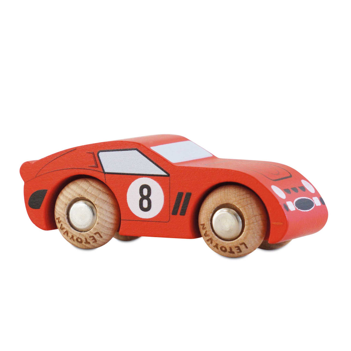 Le Toy Van No. 4 GT25 Finley - Wooden Race Car
