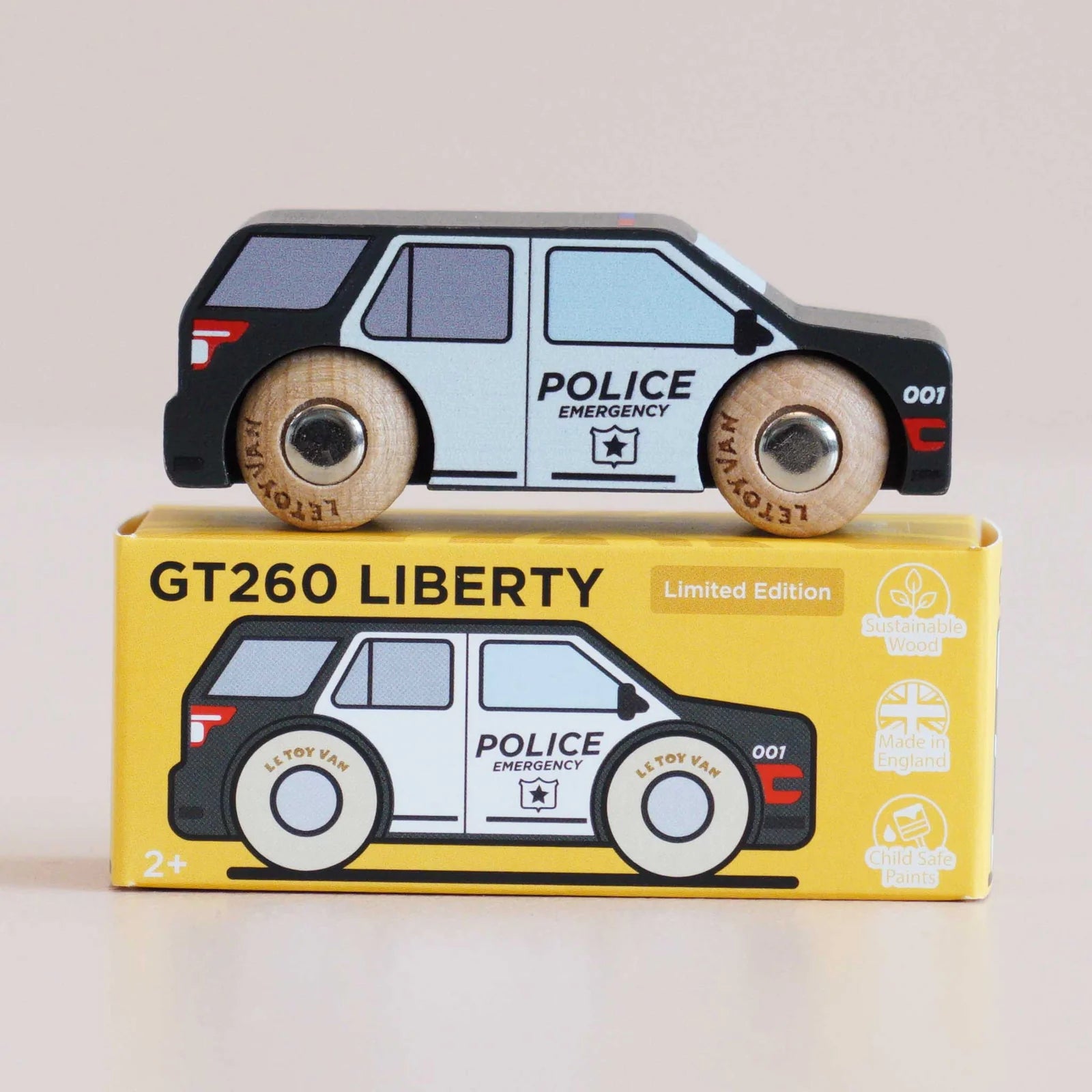 Le Toy Van No. 42 GT260 Liberty – Wooden police SUV