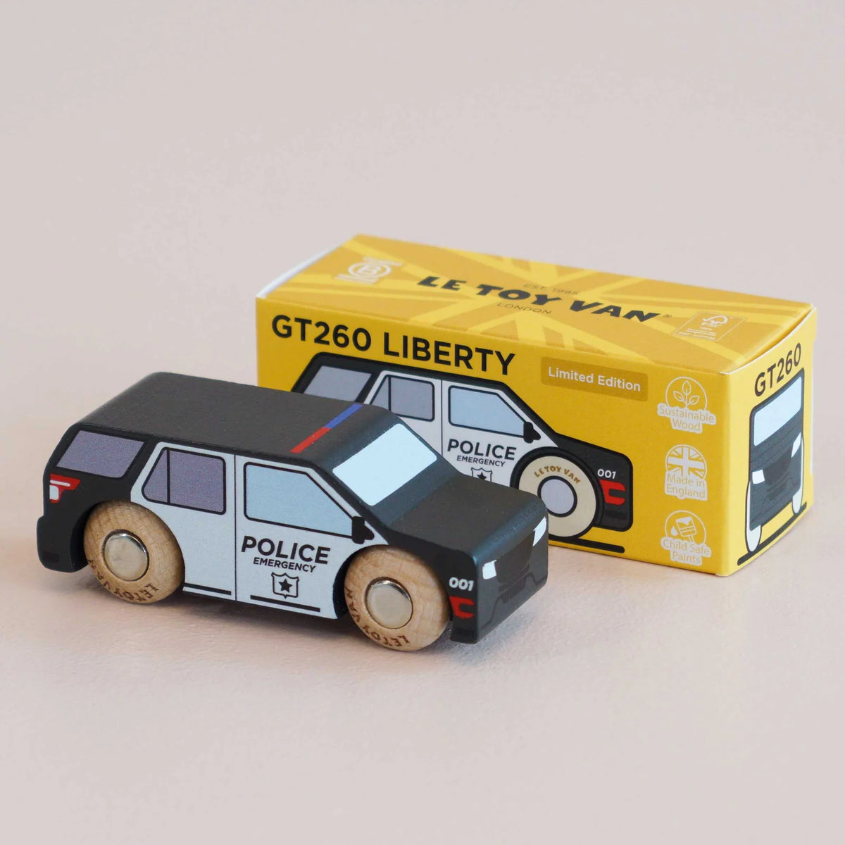 Le Toy Van No. 42 GT260 Liberty – Wooden police SUV