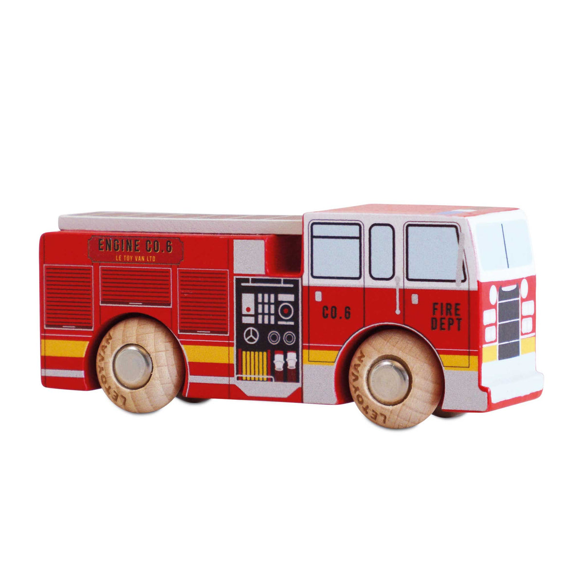 Le Toy Van No. 44 GT270 Quinn – Wooden Fire Engine