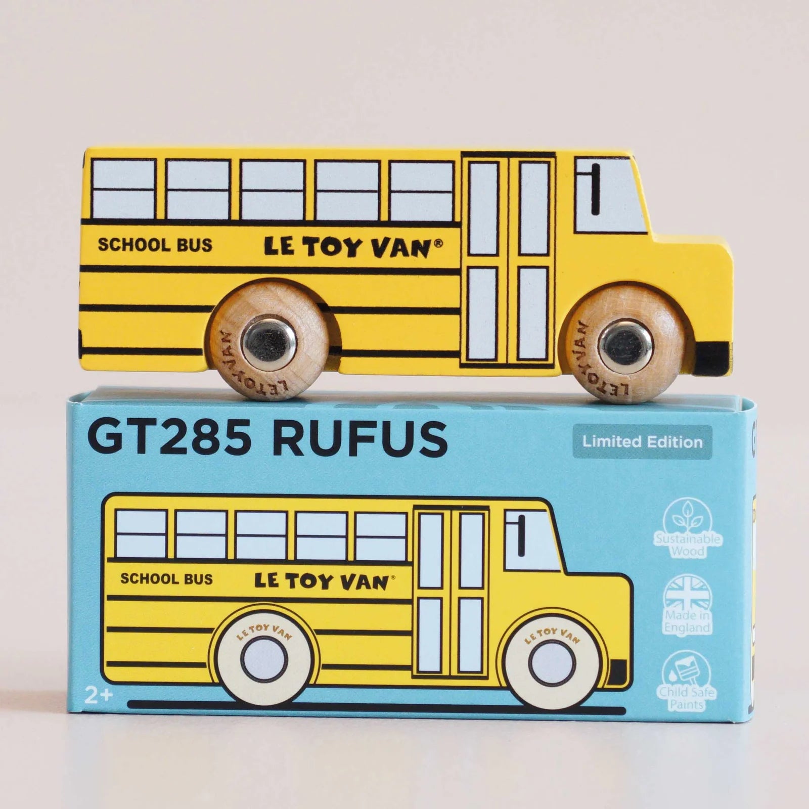 Le Toy Van No. 47 GT285 Rufus – Wooden School Bus