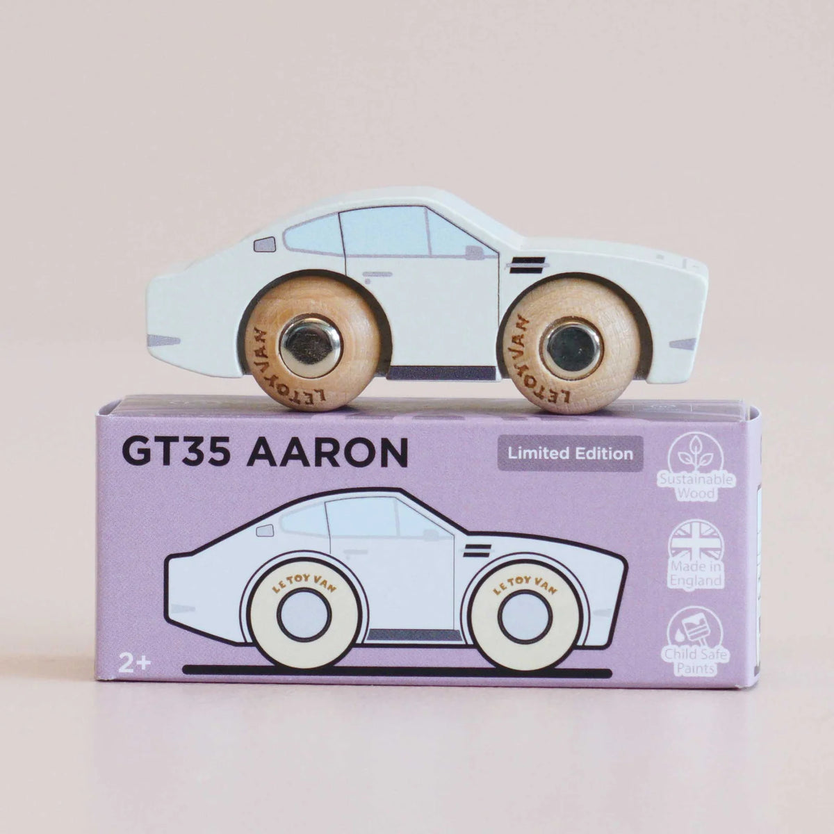 Le Toy Van No. 6 Aaron GT35  - Wooden Car