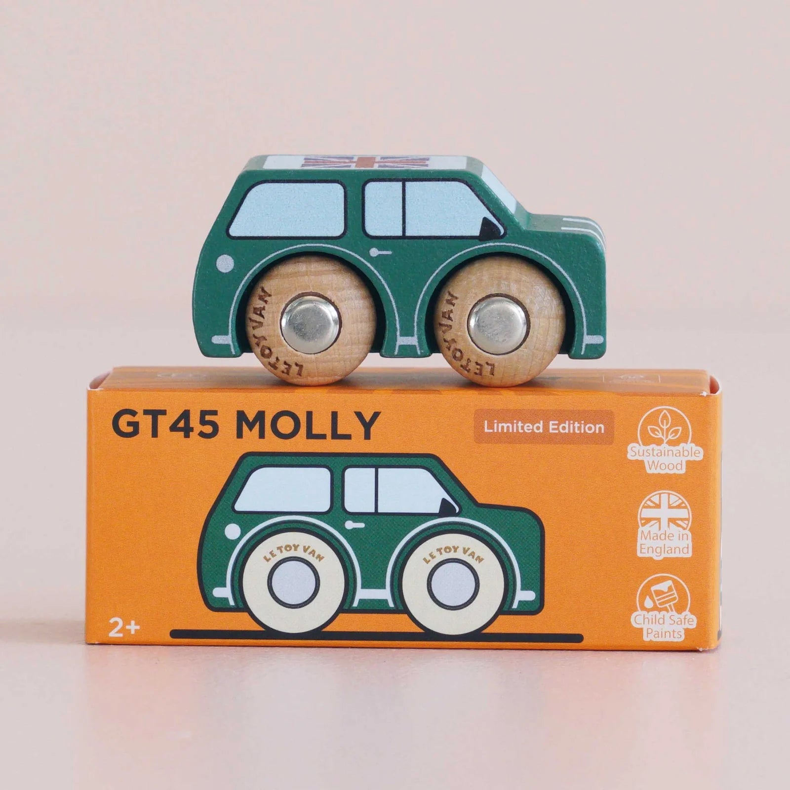 Le Toy Van No. 7 GT45 Molly - British Wooden Car